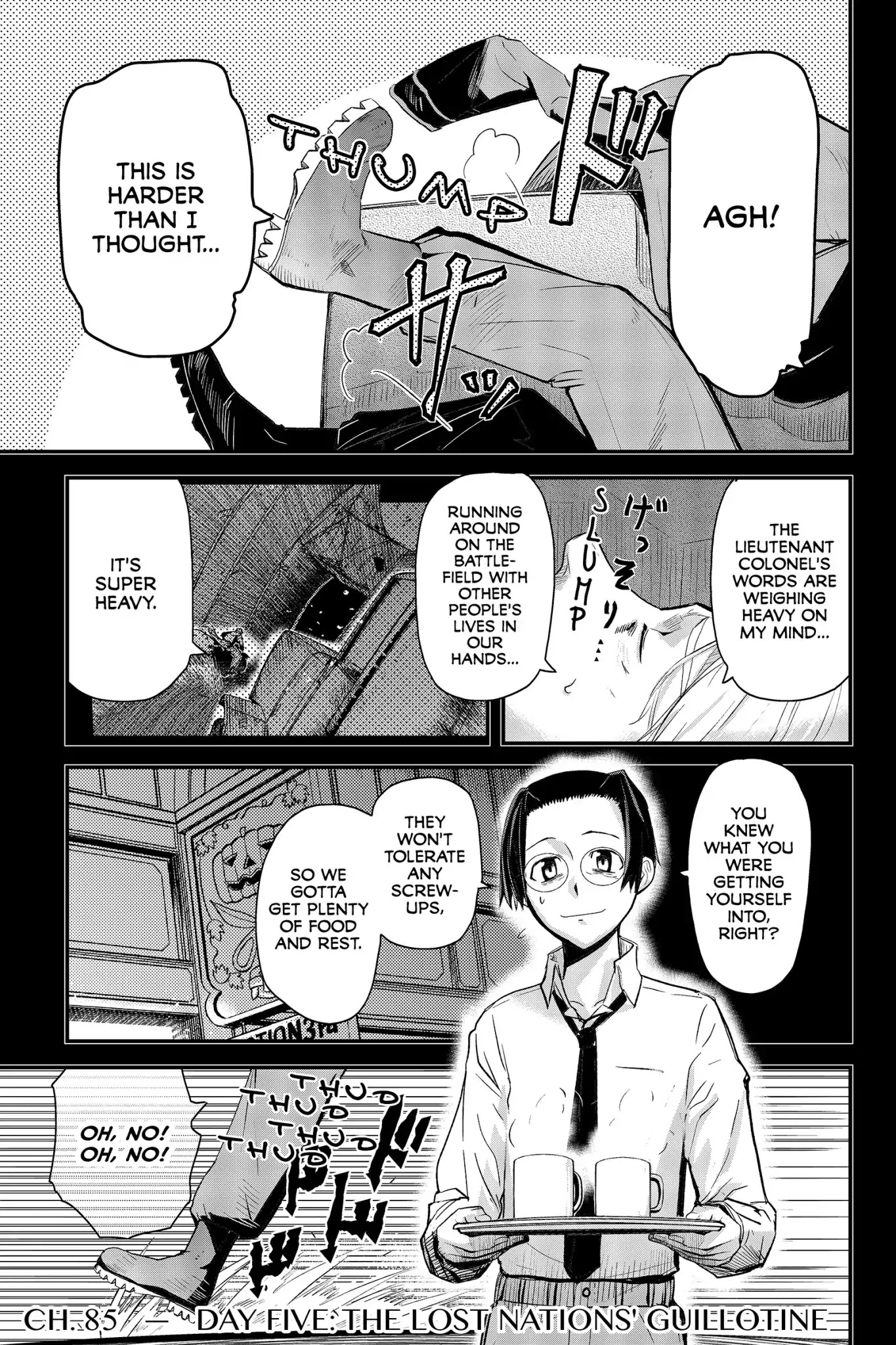 Pumpkin Scissors Chapter 85 page 1 - Chapter 85