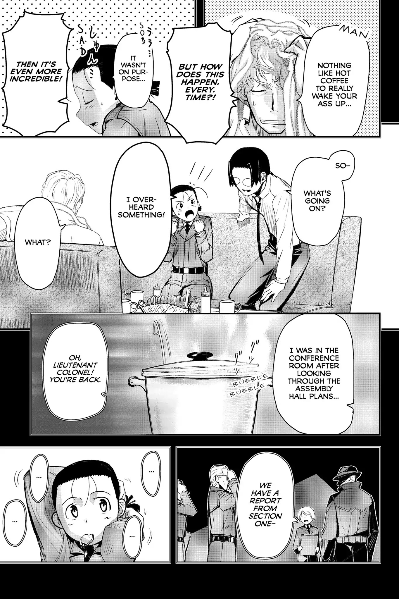 Pumpkin Scissors Chapter 85 page 3 - Chapter 85