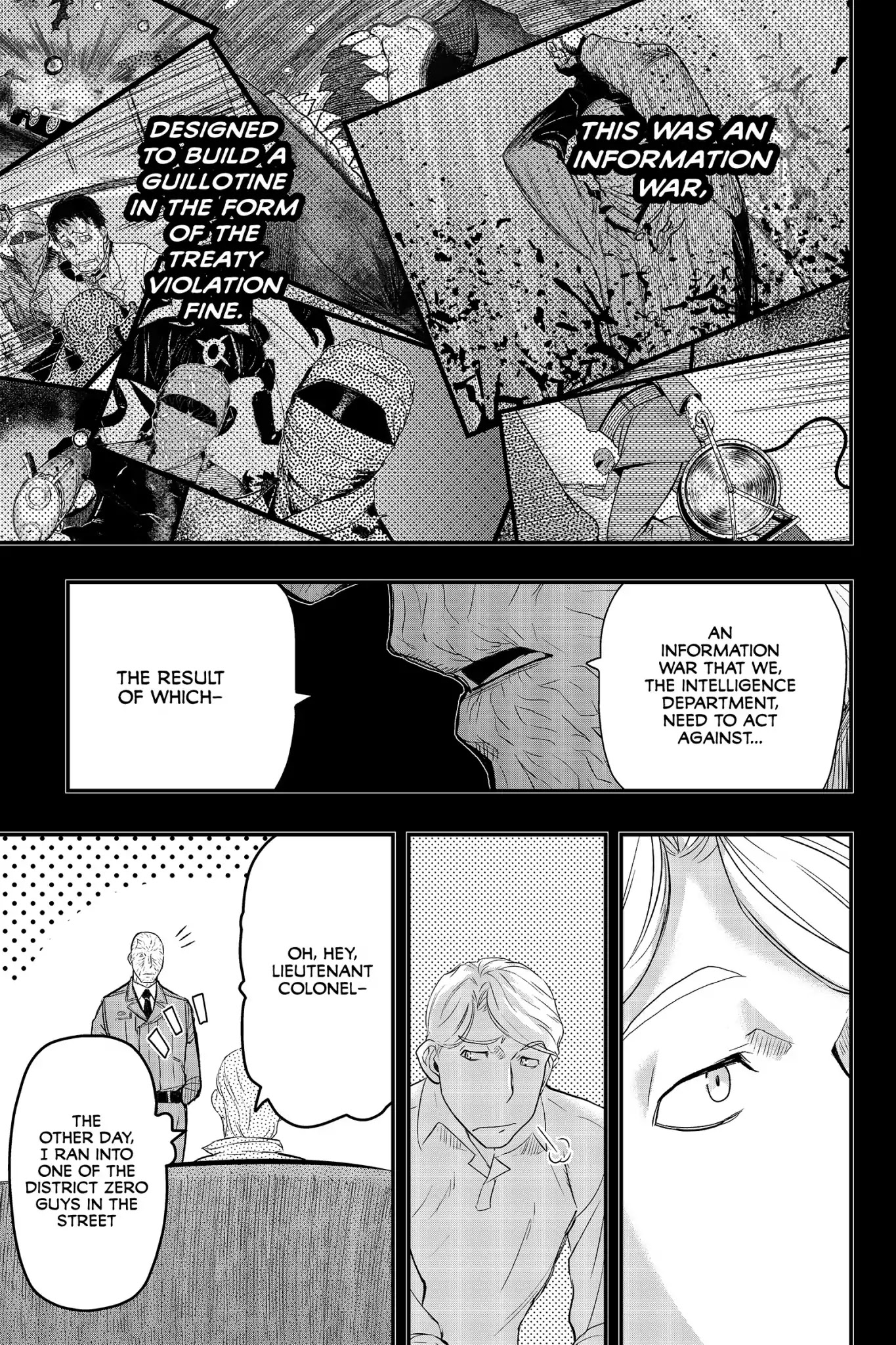 Pumpkin Scissors Chapter 85 page 35 - Chapter 85