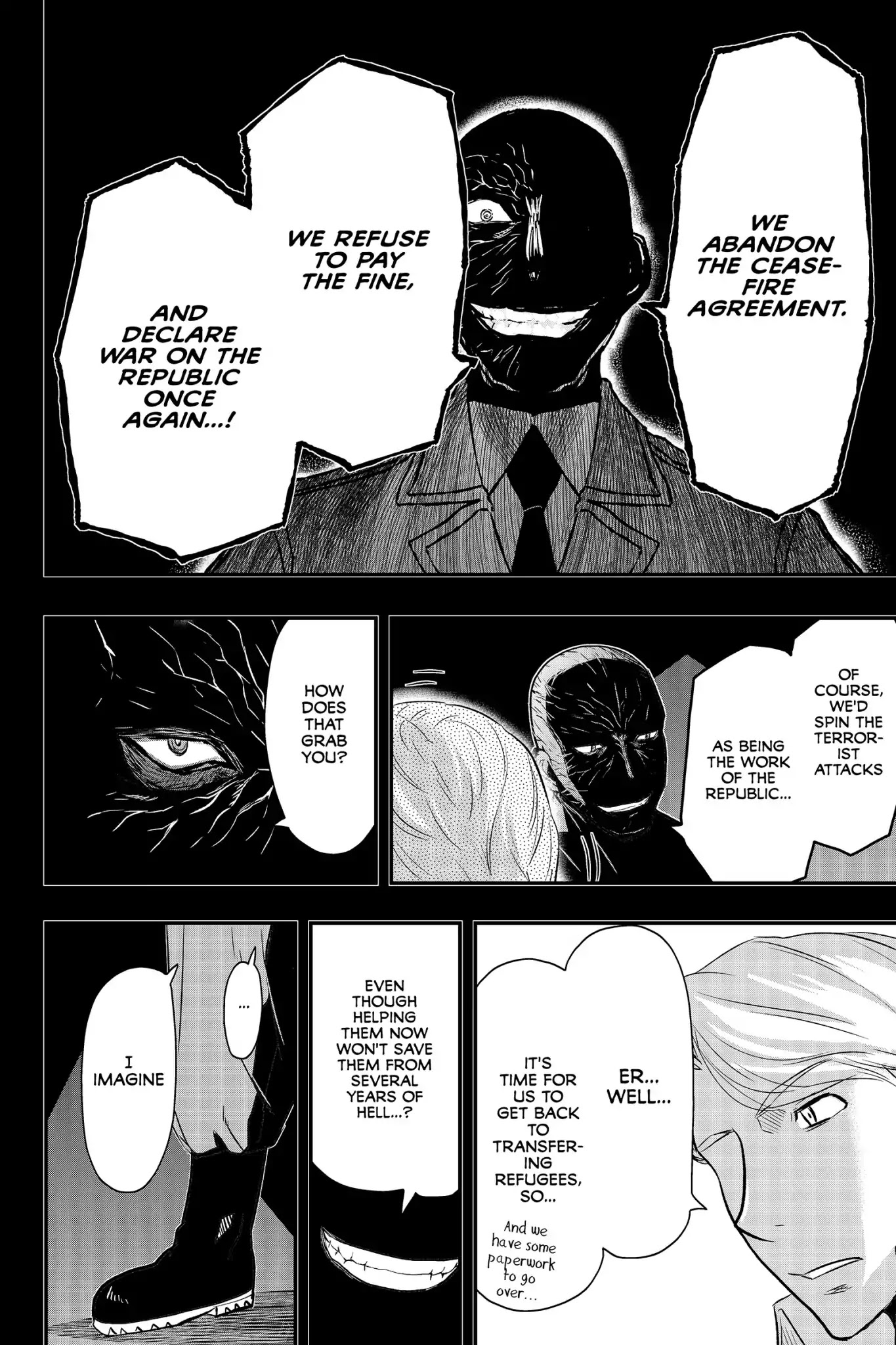 Pumpkin Scissors Chapter 85 page 38 - Chapter 85
