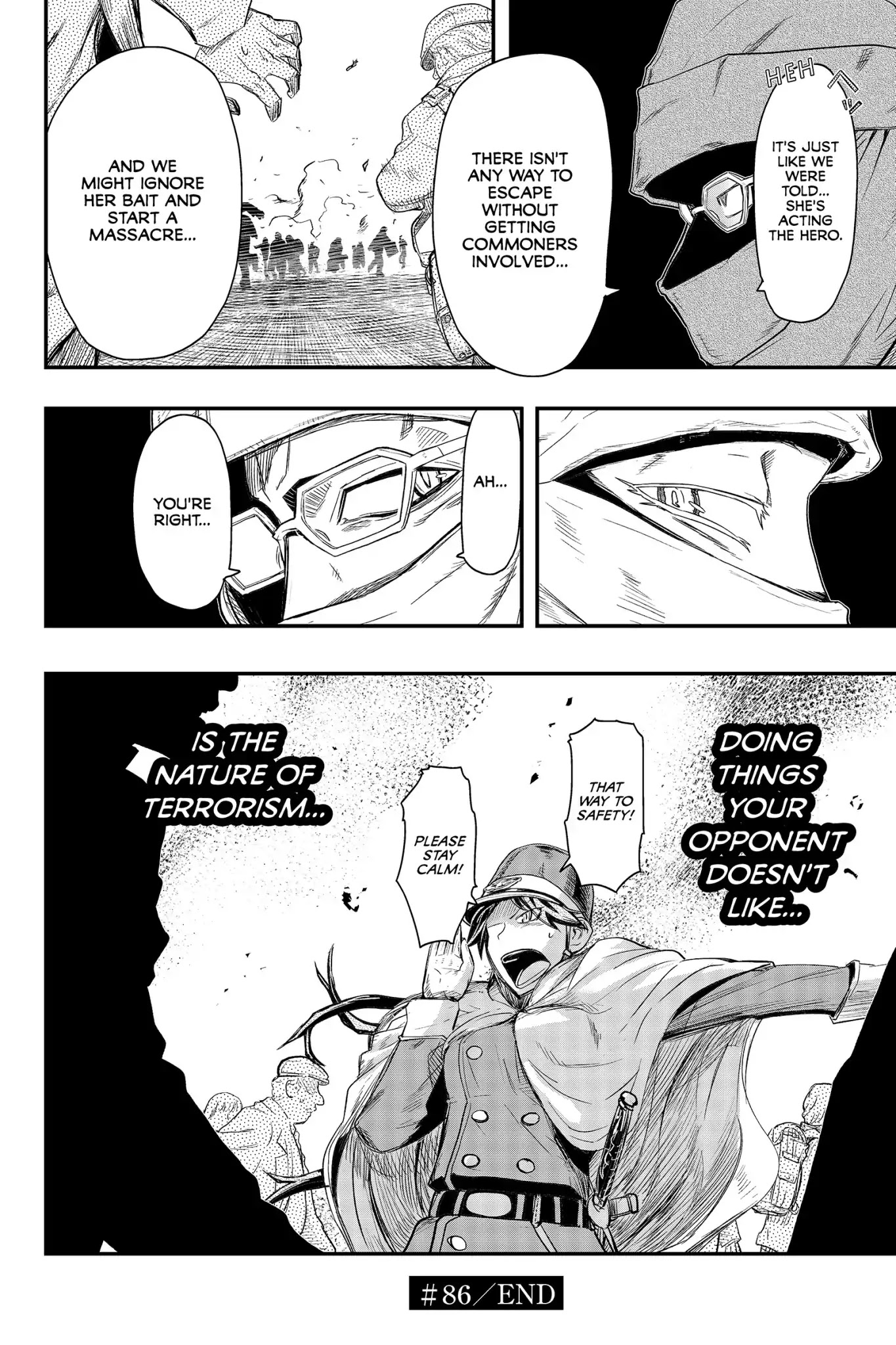 Pumpkin Scissors Chapter 86 page 36 - Chapter 86