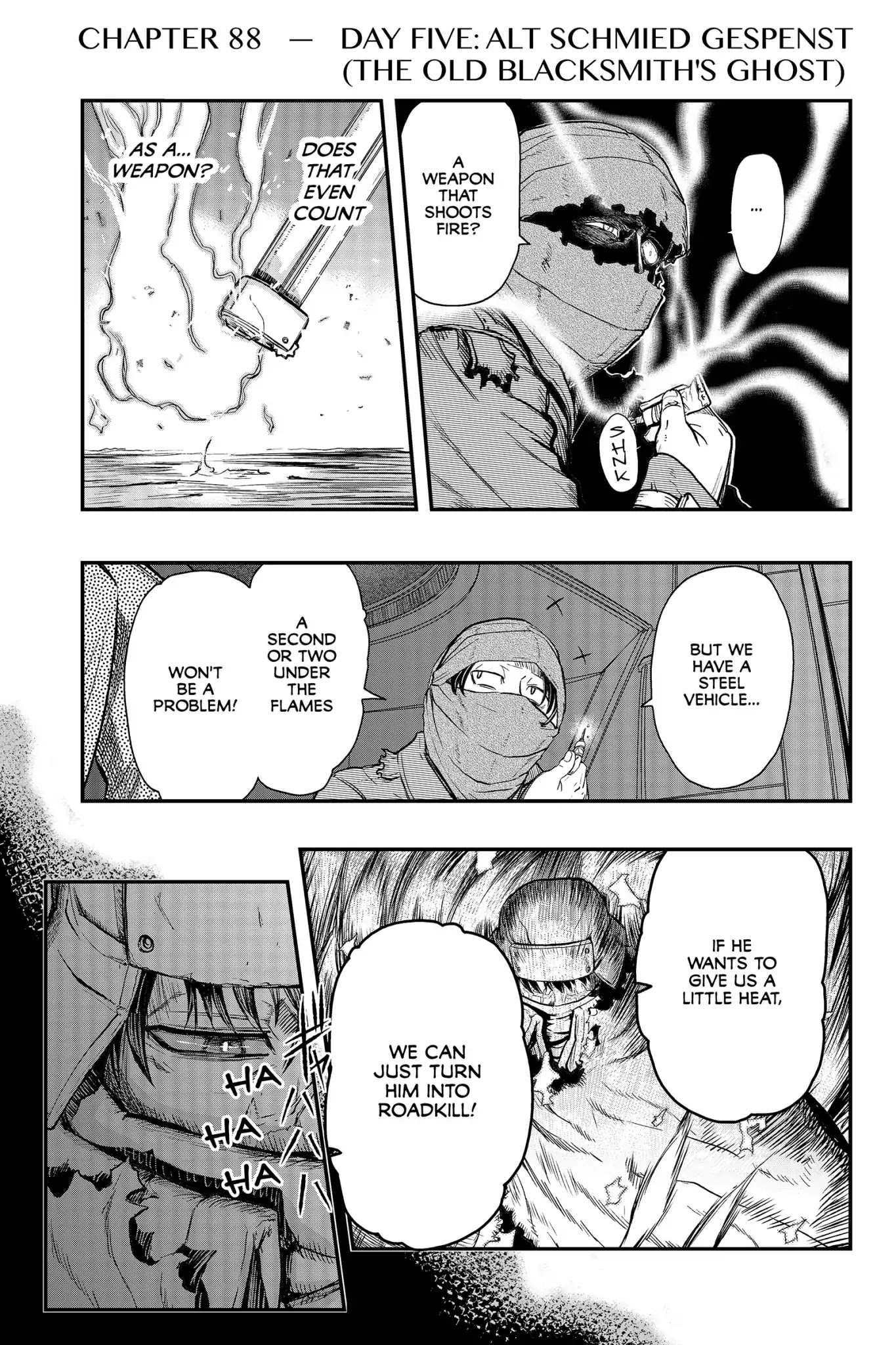 Pumpkin Scissors Chapter 88 page 1 - Chapter 88