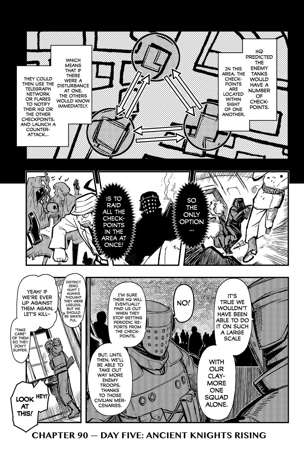 Pumpkin Scissors Chapter 90 page 3 - Chapter 90