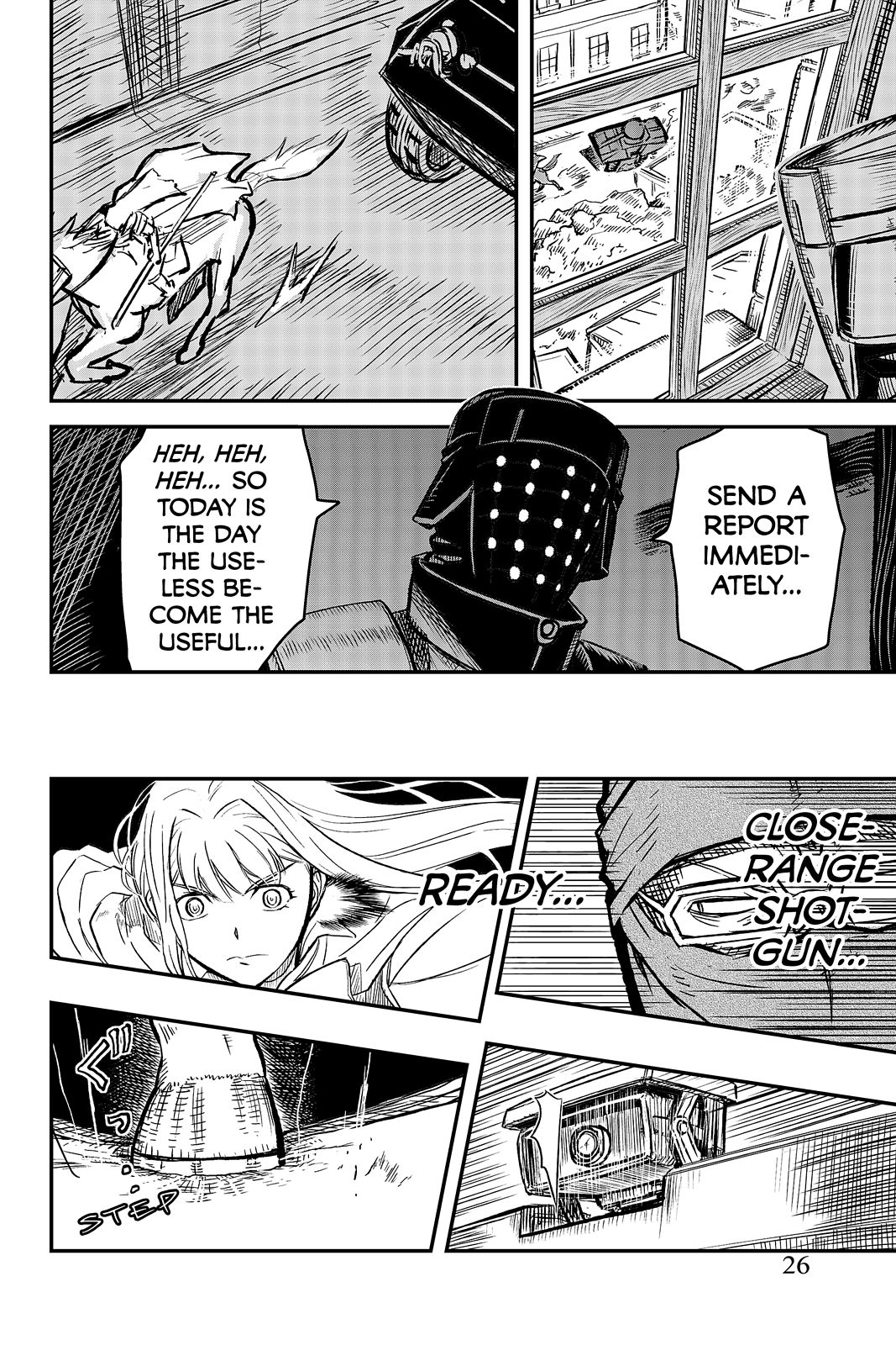 Pumpkin Scissors Chapter 90 page 4 - Chapter 90