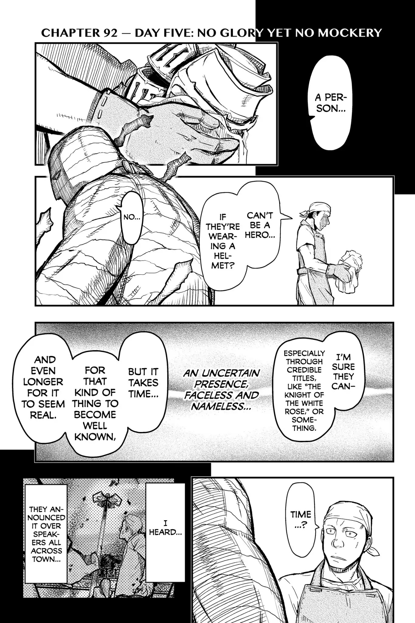 Pumpkin Scissors Chapter 92 page 1 - Chapter 92