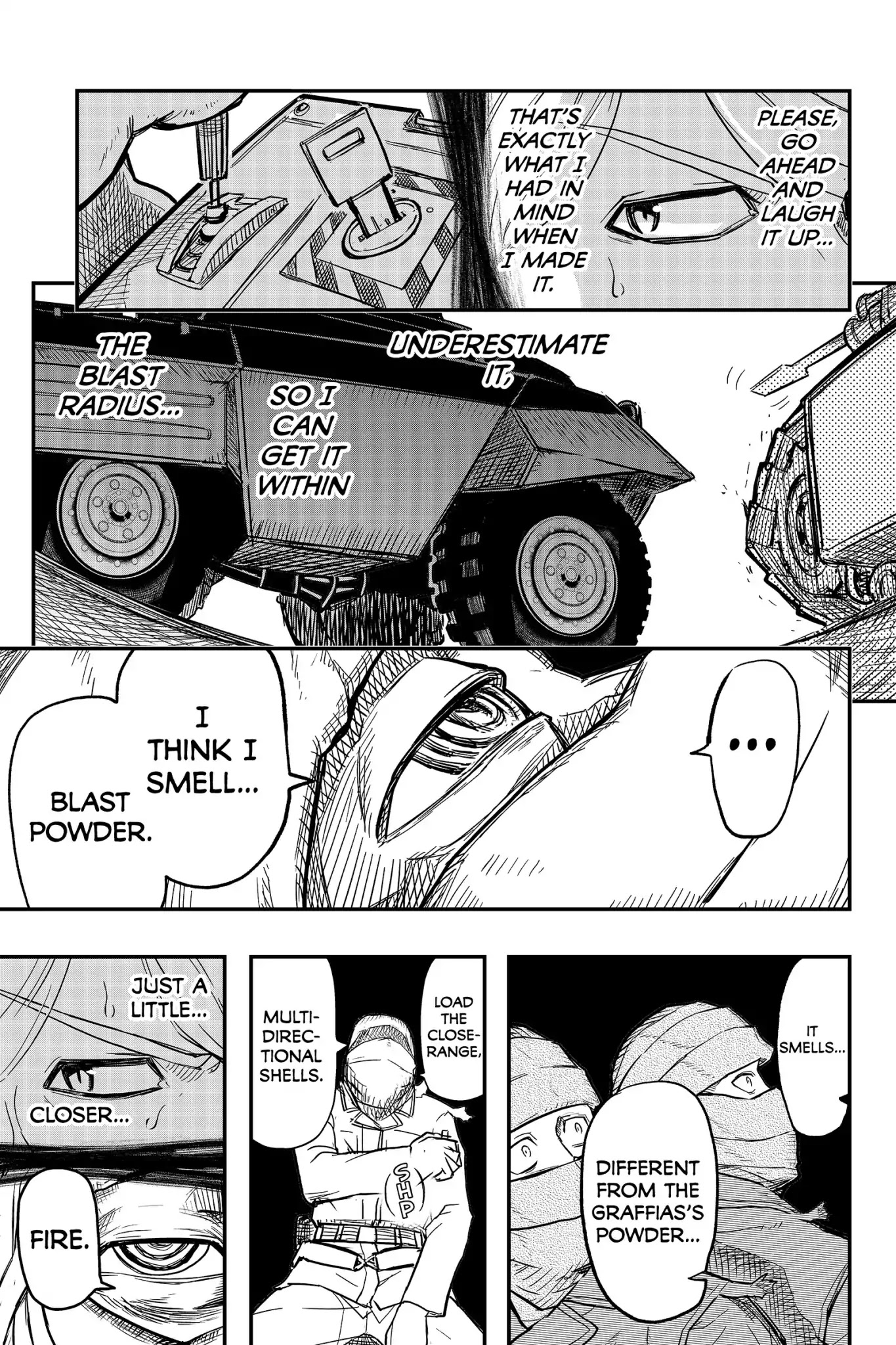 Pumpkin Scissors Chapter 93 page 13 - Chapter 93