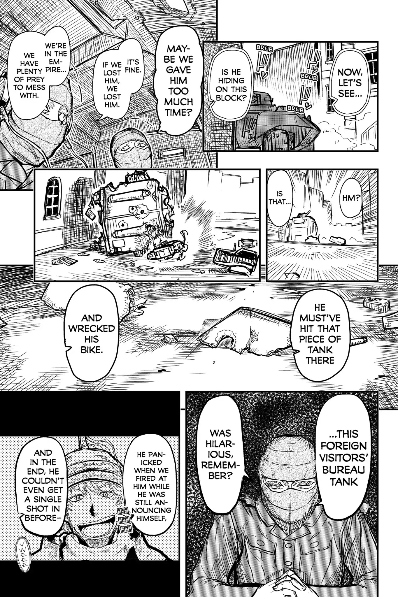 Pumpkin Scissors Chapter 93 page 19 - Chapter 93