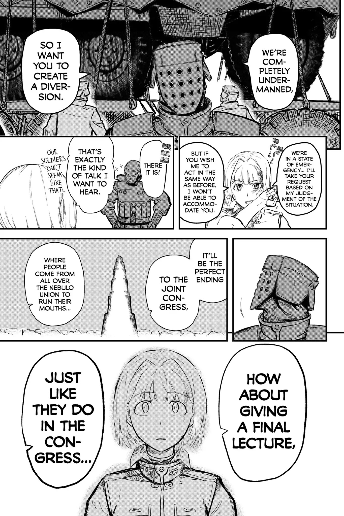 Pumpkin Scissors Chapter 93 page 5 - Chapter 93