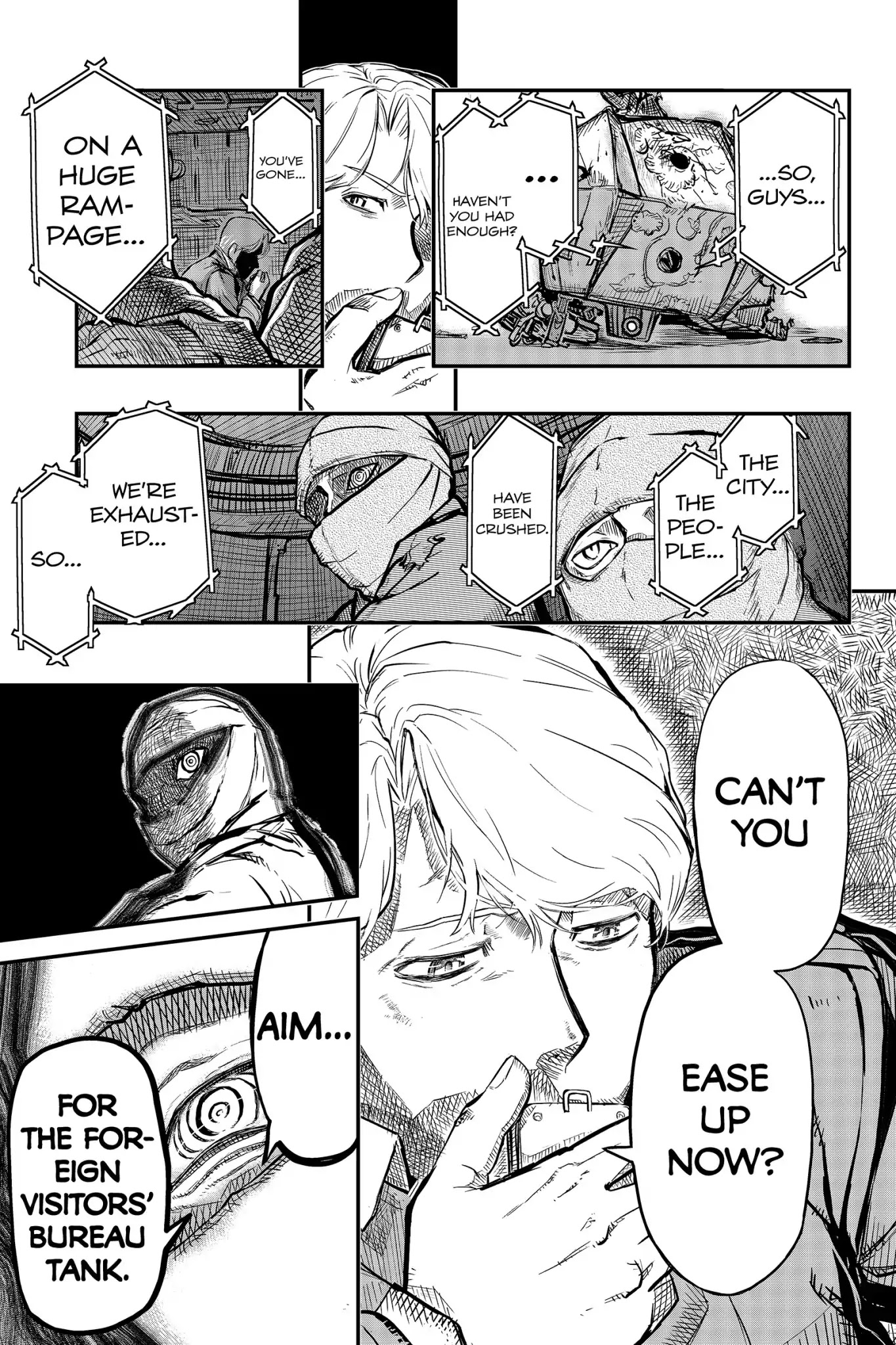 Pumpkin Scissors Chapter 94 page 3 - Chapter 94