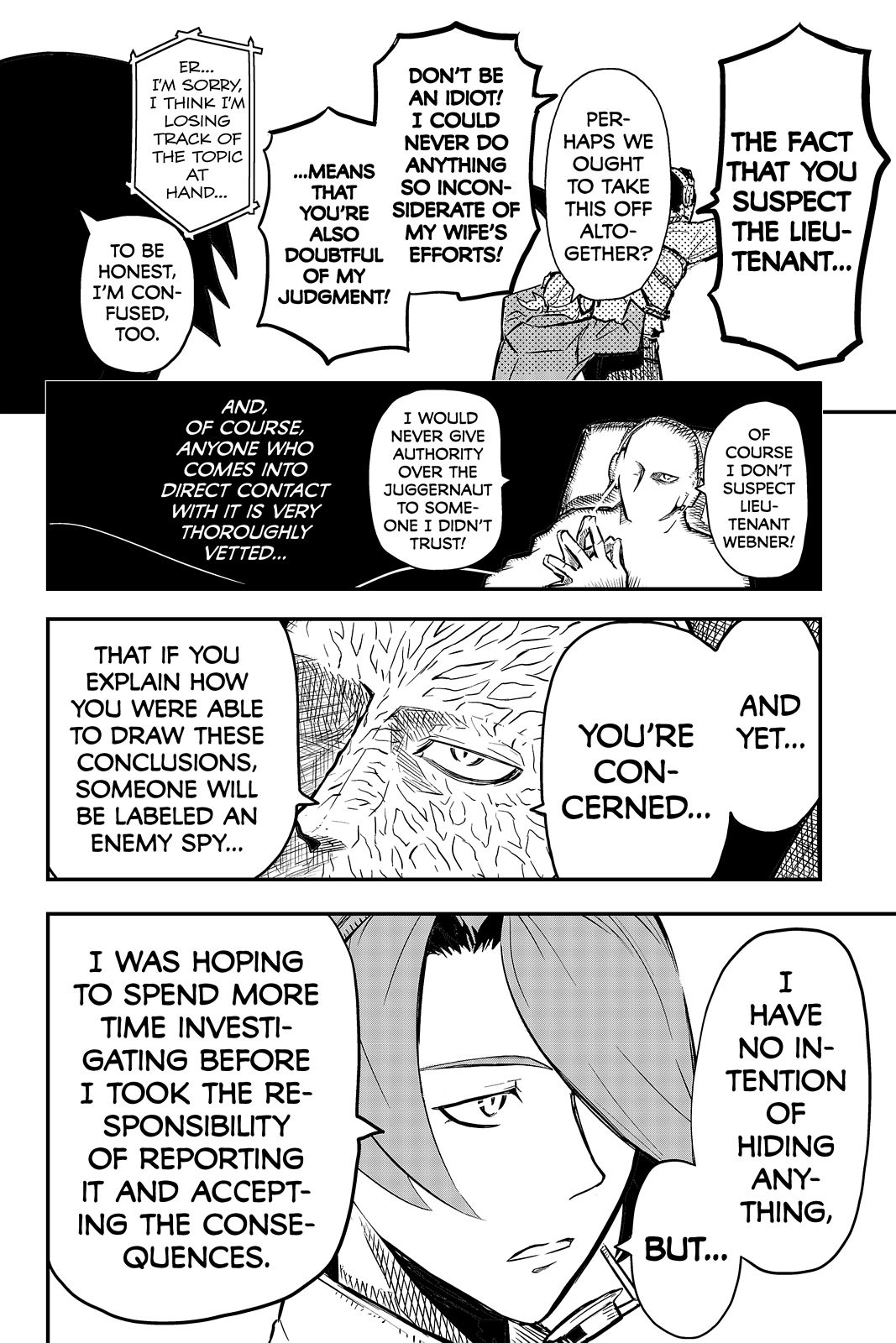 Pumpkin Scissors Chapter 95 page 12 - Chapter 95