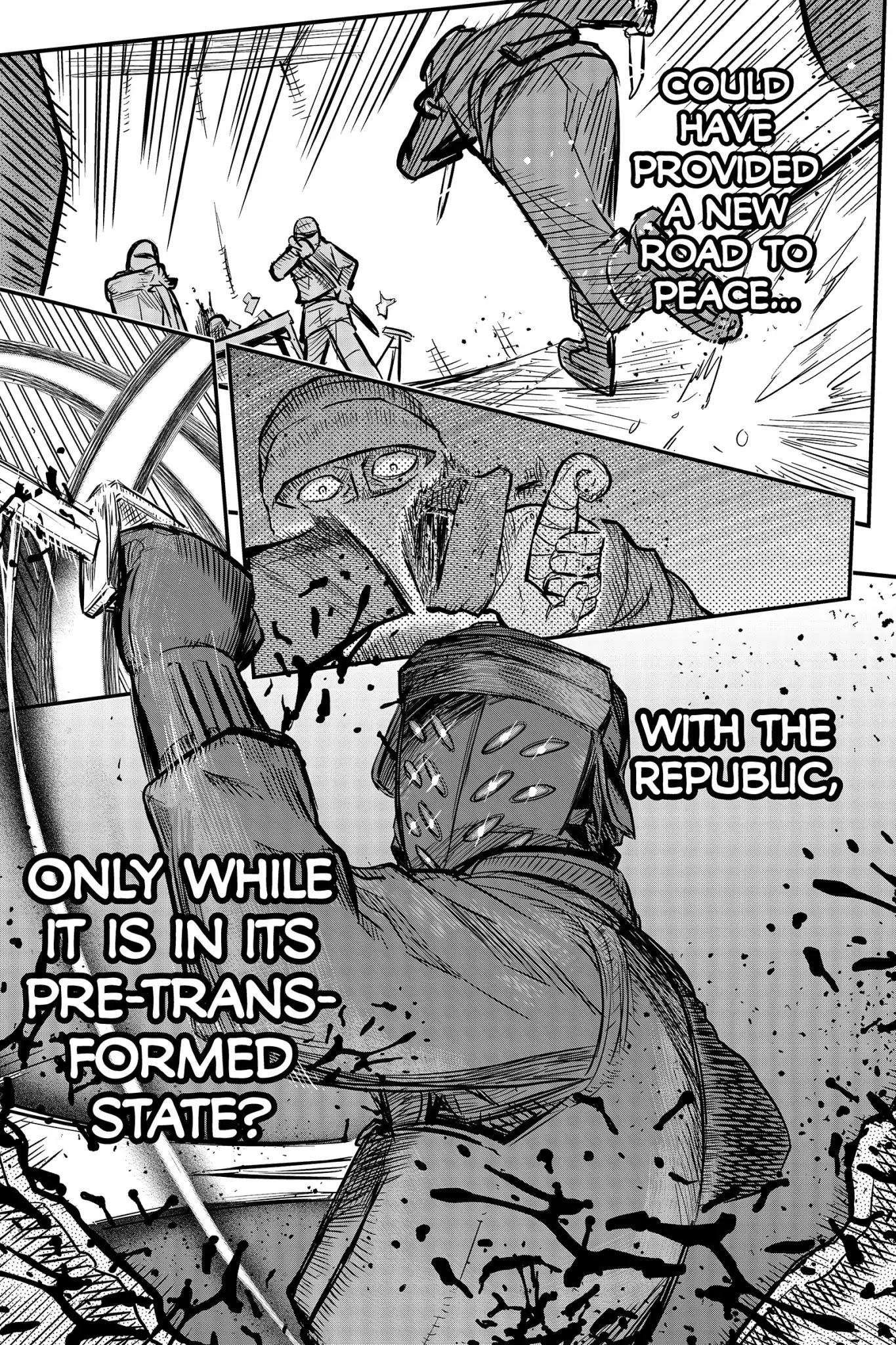 Pumpkin Scissors Chapter 96 page 15 - Chapter 96