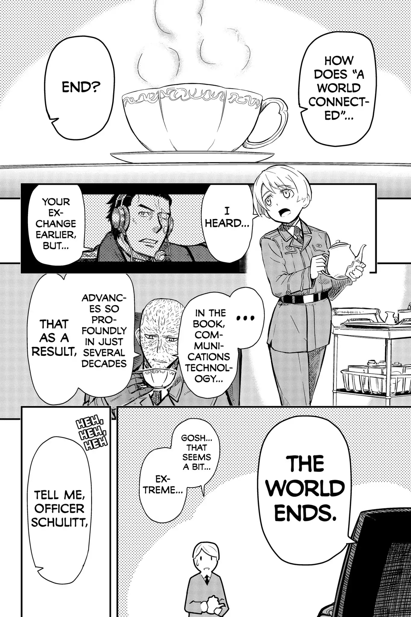 Pumpkin Scissors Chapter 96 page 4 - Chapter 96