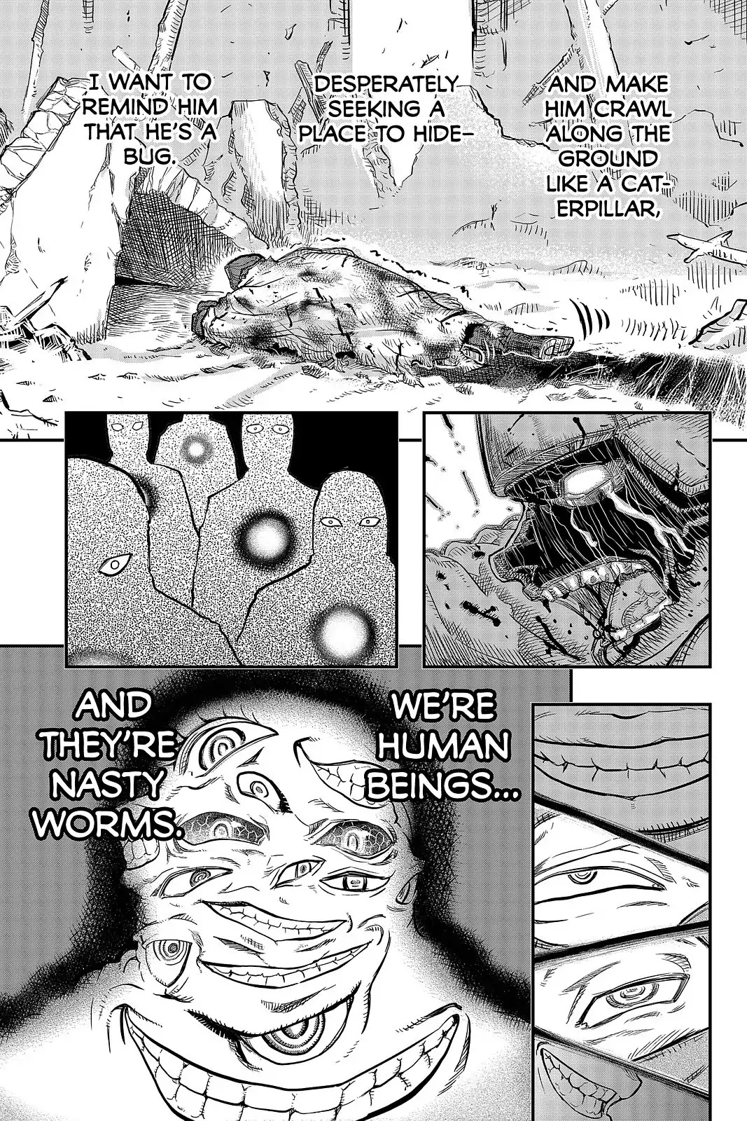 Pumpkin Scissors Chapter 98 page 11 - Chapter 98: Day Five: Centipede