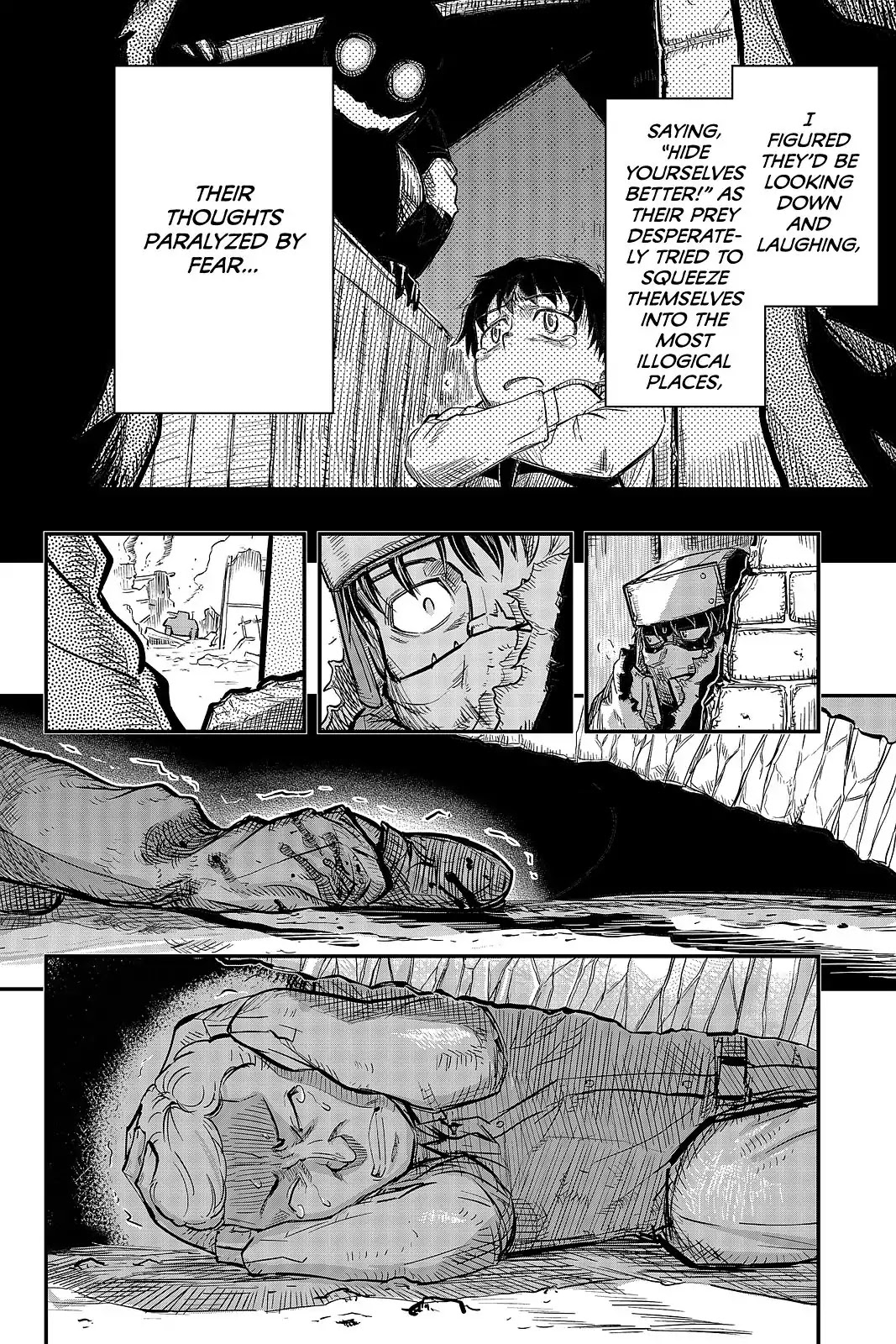 Pumpkin Scissors Chapter 98 page 2 - Chapter 98: Day Five: Centipede
