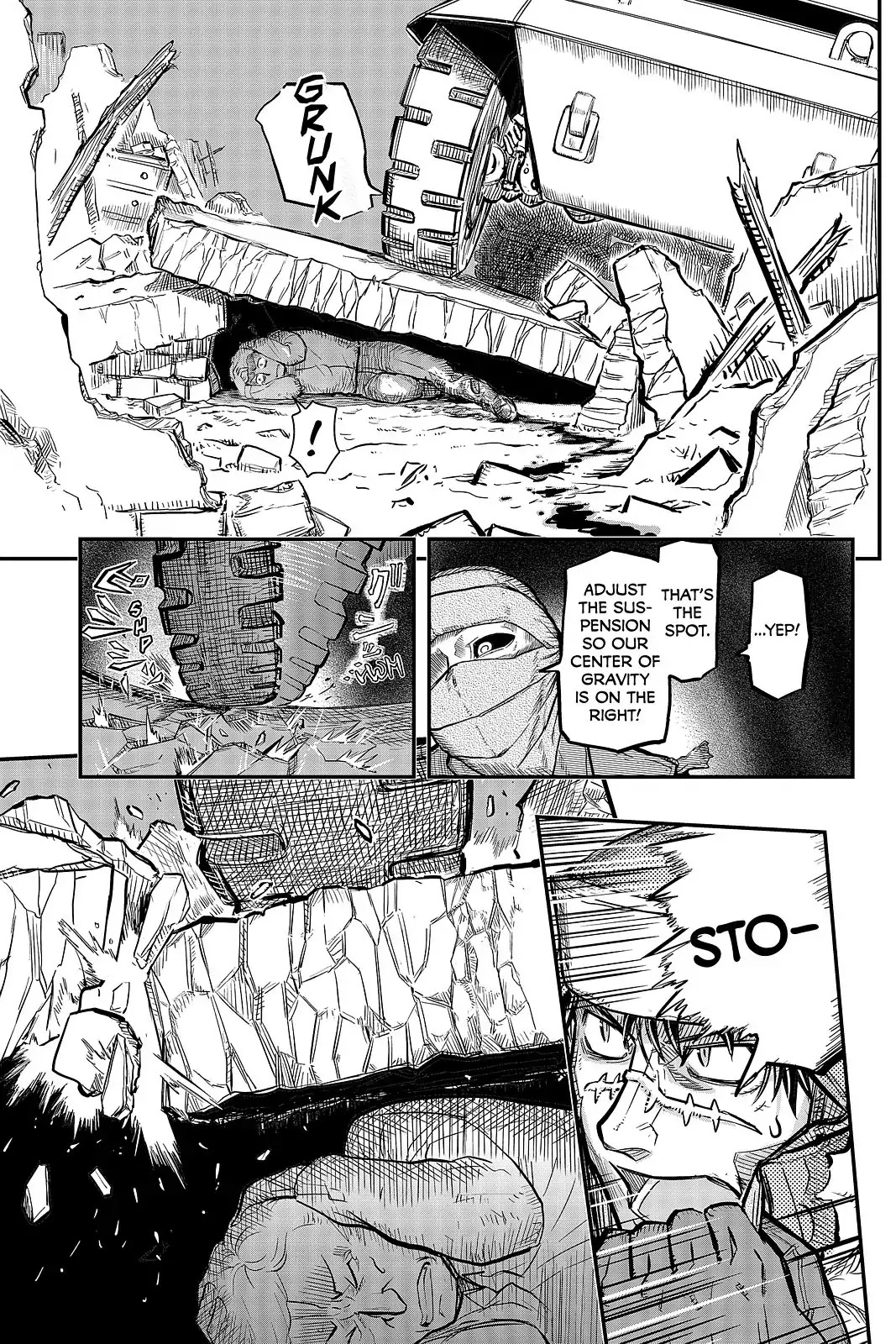 Pumpkin Scissors Chapter 98 page 3 - Chapter 98: Day Five: Centipede
