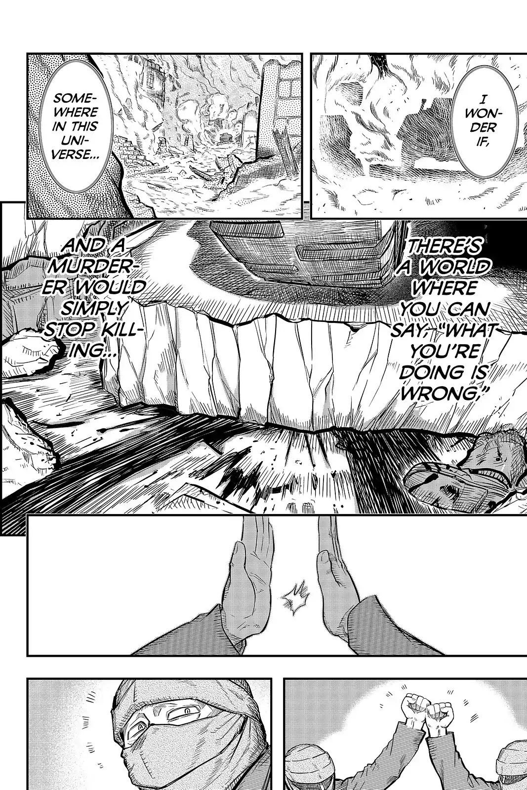 Pumpkin Scissors Chapter 98 page 4 - Chapter 98: Day Five: Centipede