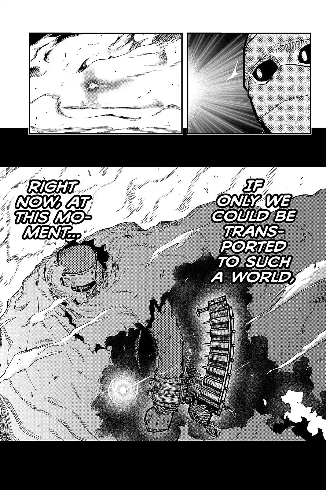 Pumpkin Scissors Chapter 98 page 5 - Chapter 98: Day Five: Centipede