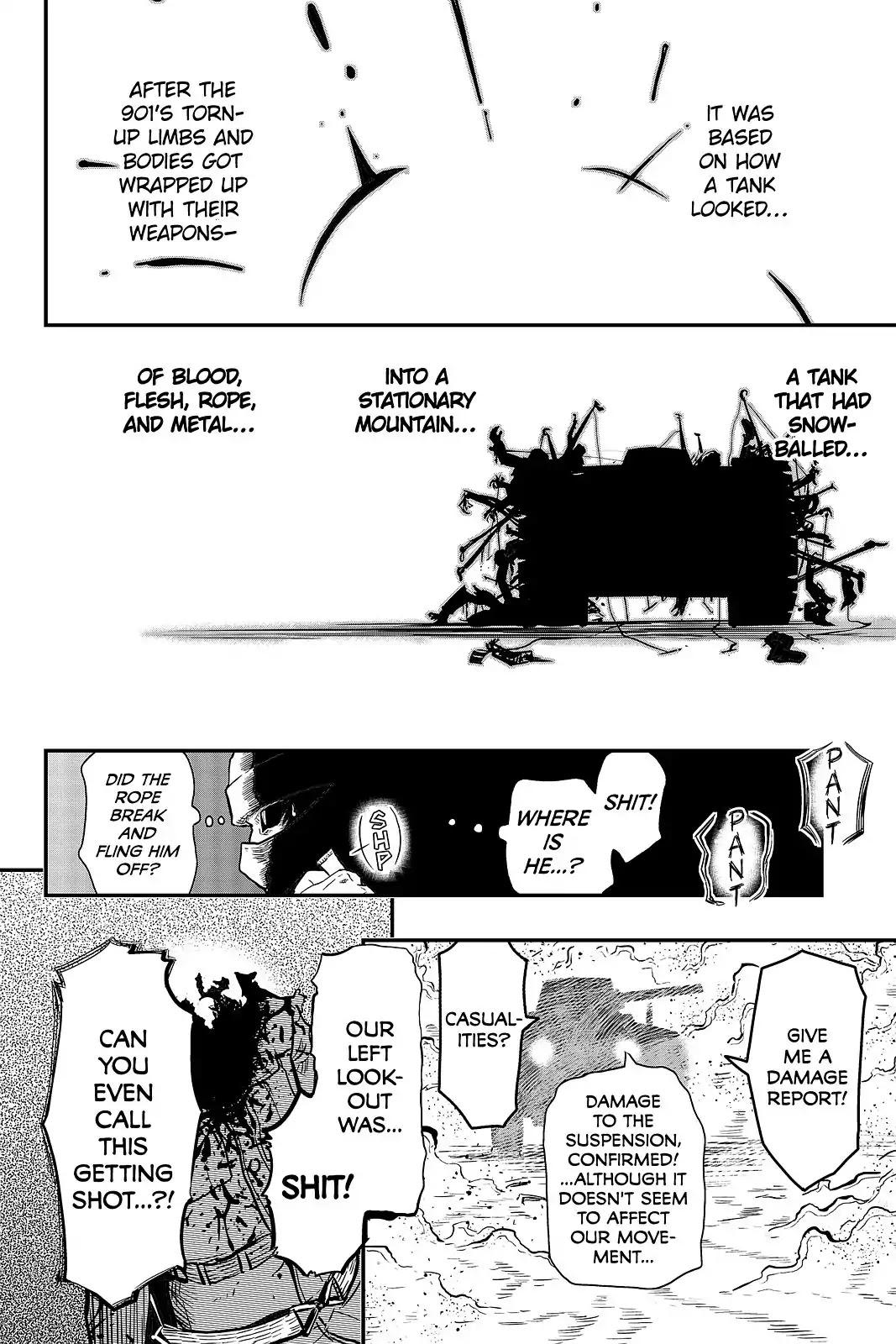 Pumpkin Scissors Chapter 99 page 15 - Chapter 99: Day Five: Jack-O-Lantern