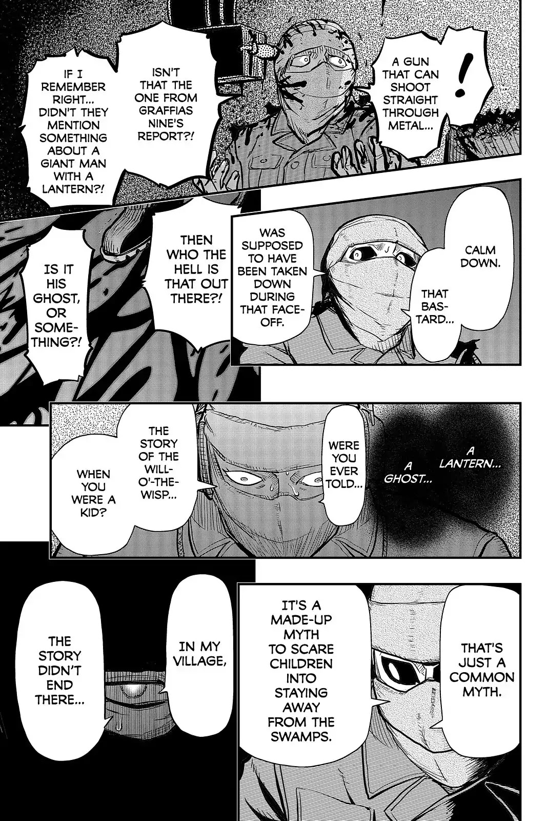Pumpkin Scissors Chapter 99 page 16 - Chapter 99: Day Five: Jack-O-Lantern