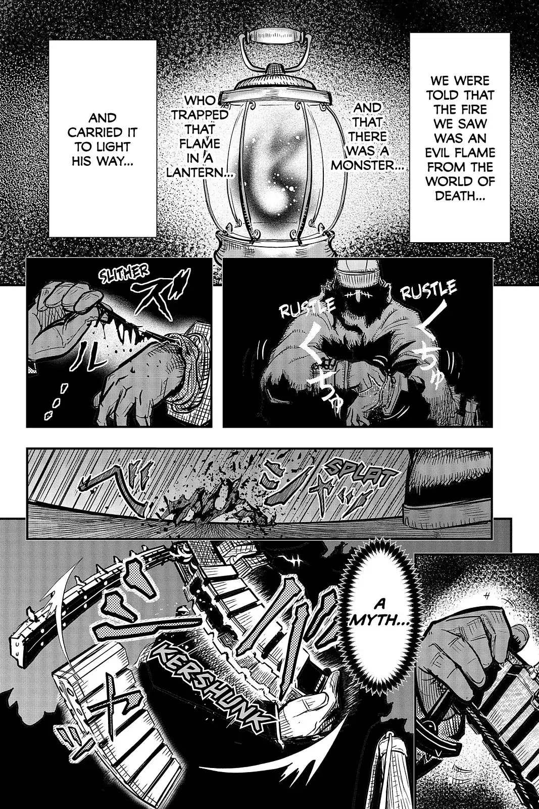 Pumpkin Scissors Chapter 99 page 17 - Chapter 99: Day Five: Jack-O-Lantern