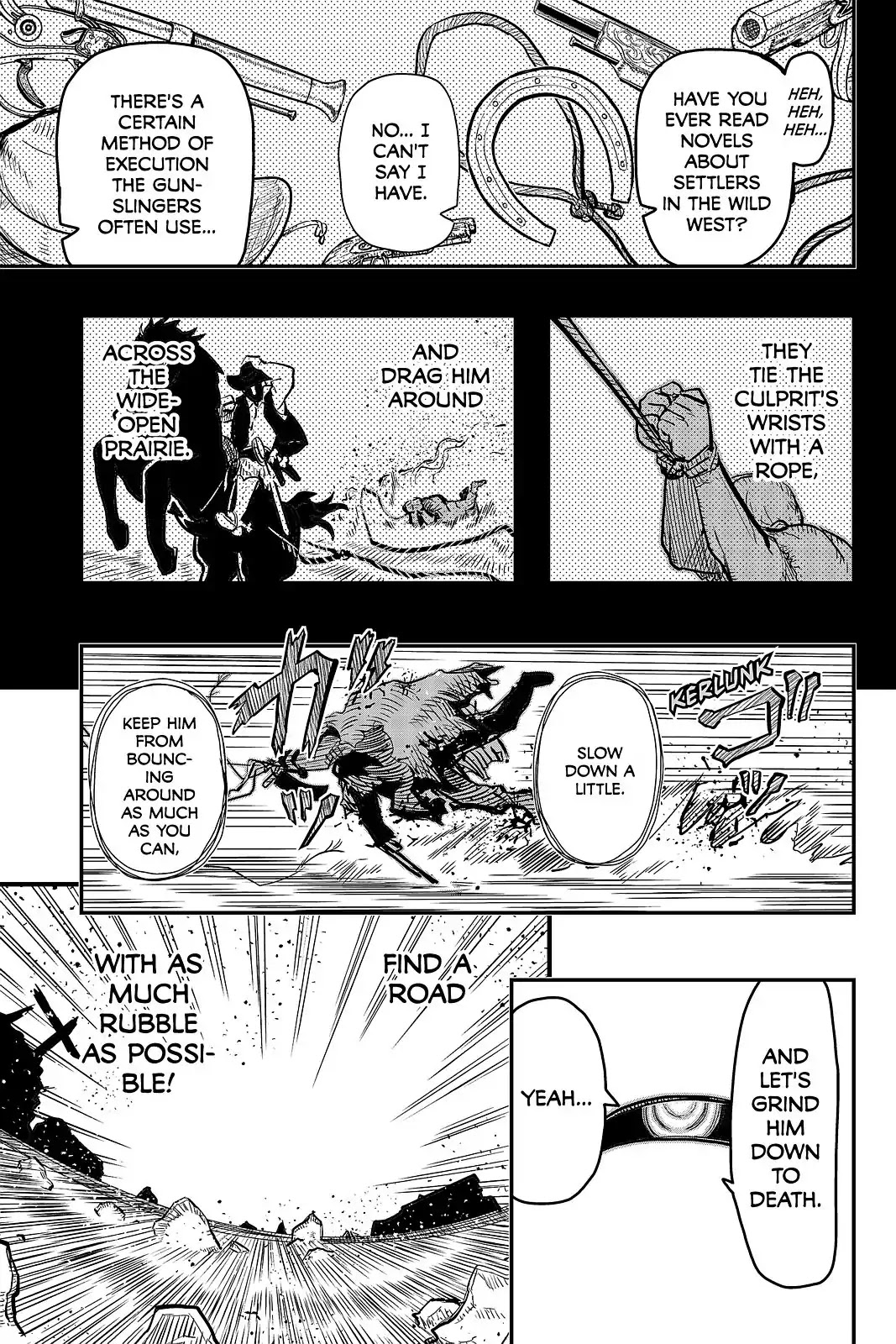 Pumpkin Scissors Chapter 99 page 6 - Chapter 99: Day Five: Jack-O-Lantern