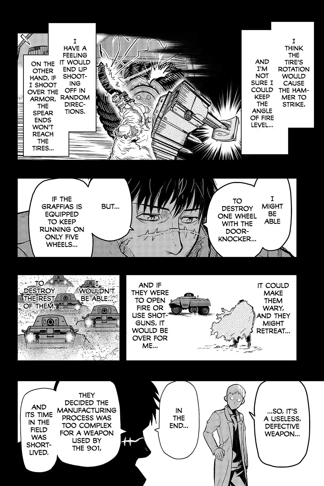 Pumpkin Scissors Chapter 99 page 9 - Chapter 99: Day Five: Jack-O-Lantern