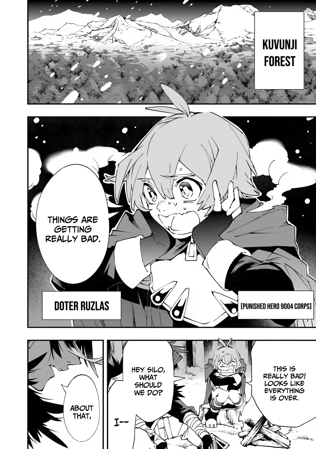 Punishment for Brave Hero-9004 Corps Prison Record Chapter 1 page 4 - Chapter 1
