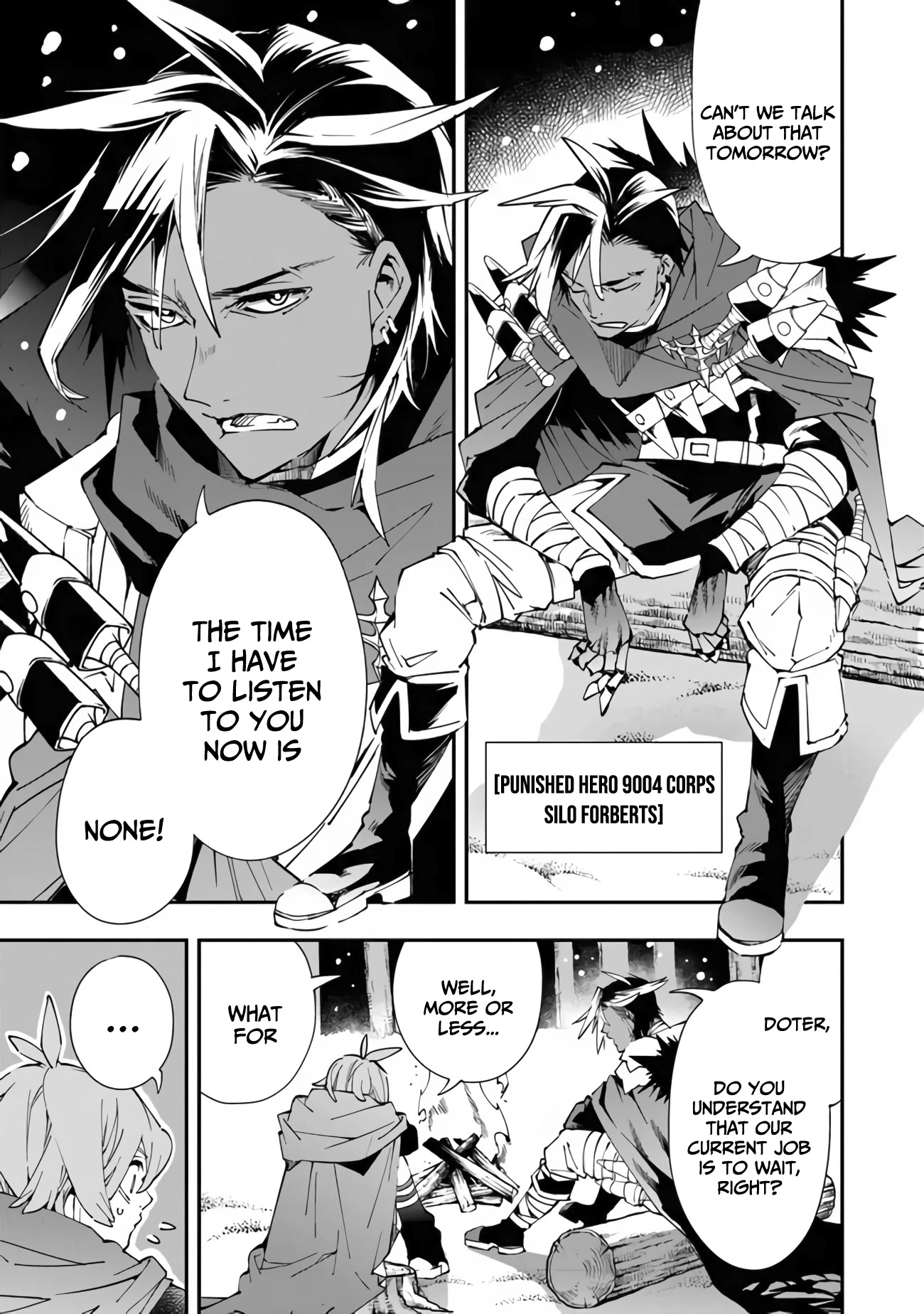 Punishment for Brave Hero-9004 Corps Prison Record Chapter 1 page 5 - Chapter 1
