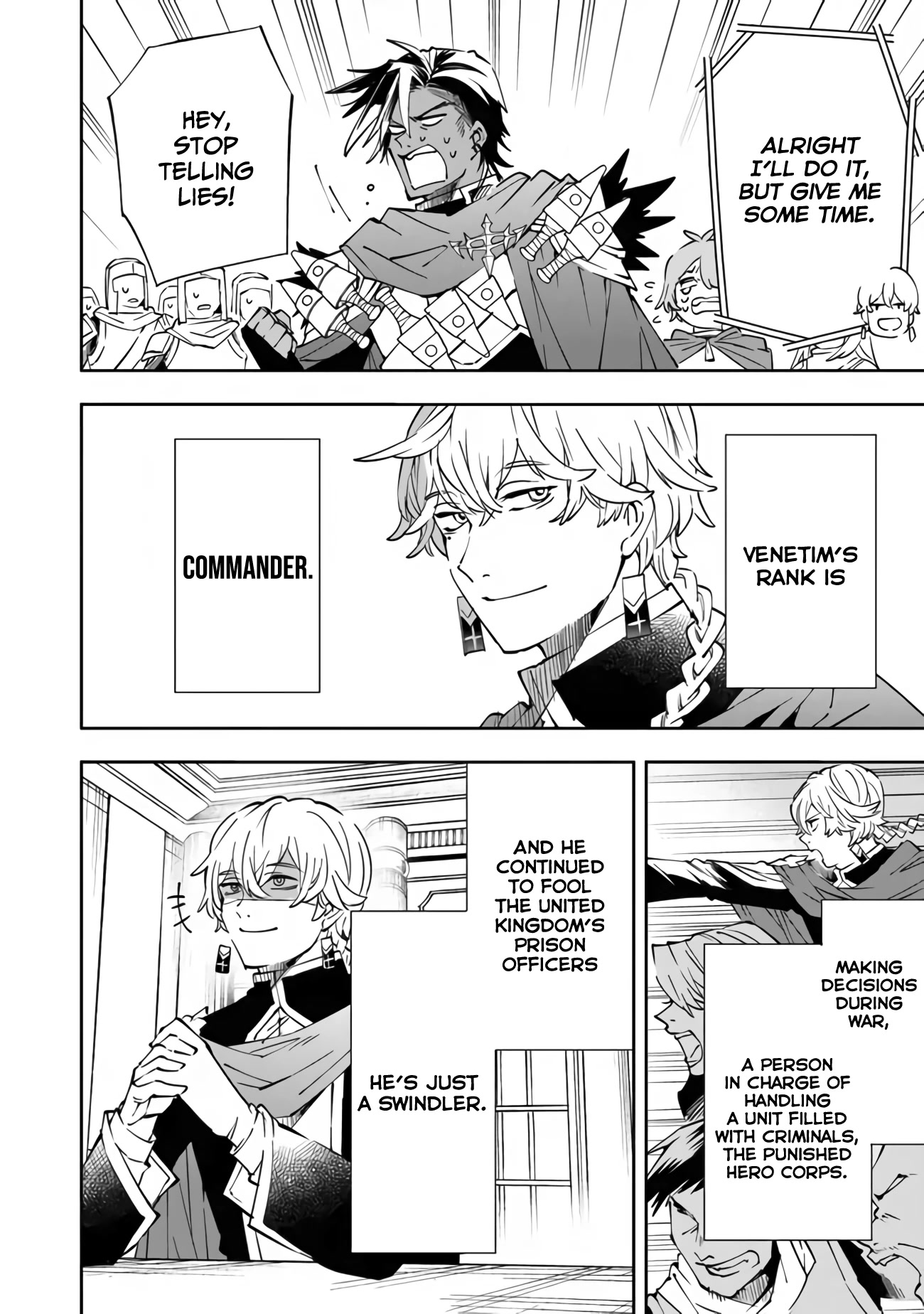 Punishment for Brave Hero-9004 Corps Prison Record Chapter 2 page 22 - Chapter 2: The two that I forged the contract...