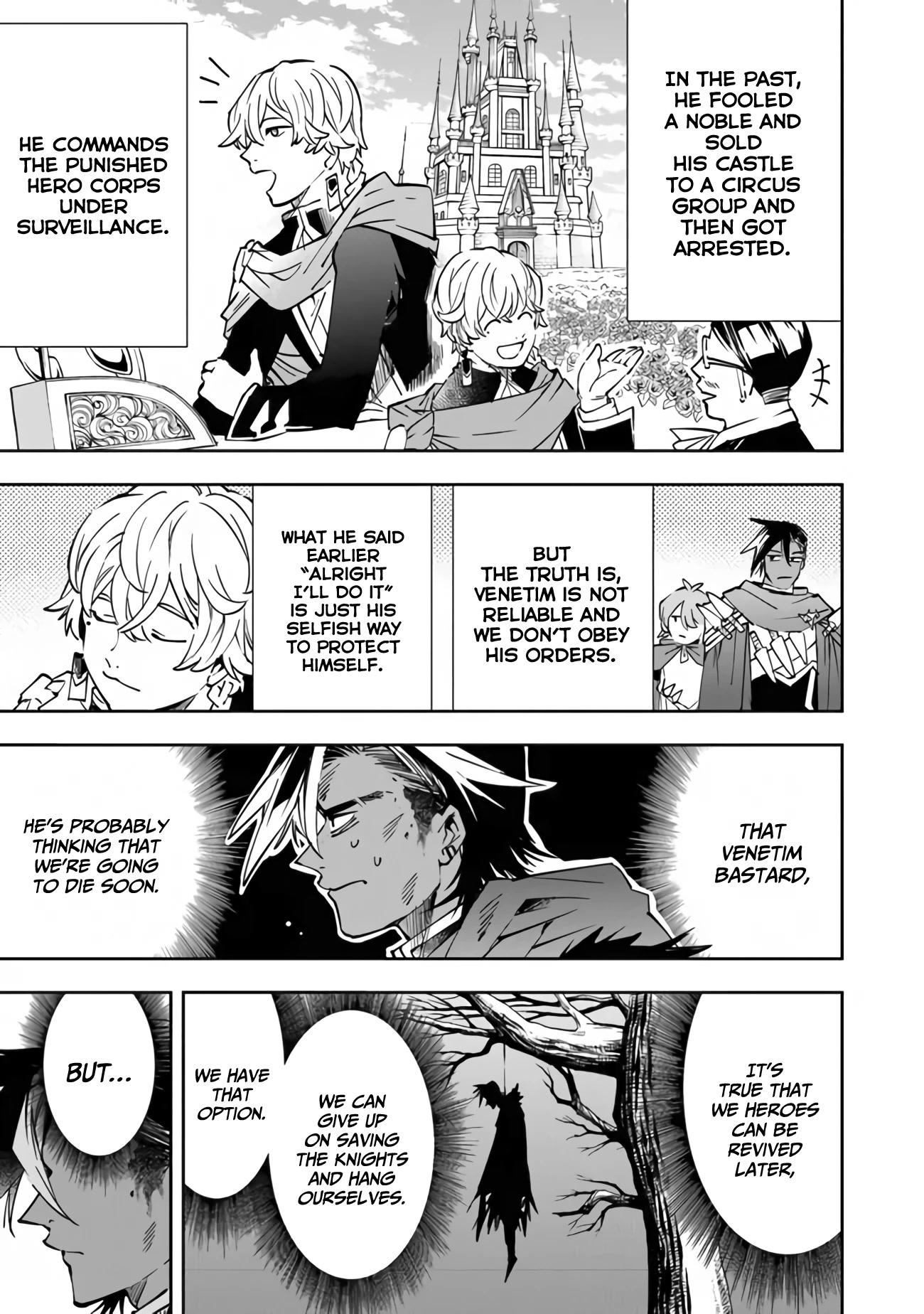 Punishment for Brave Hero-9004 Corps Prison Record Chapter 2 page 23 - Chapter 2: The two that I forged the contract...
