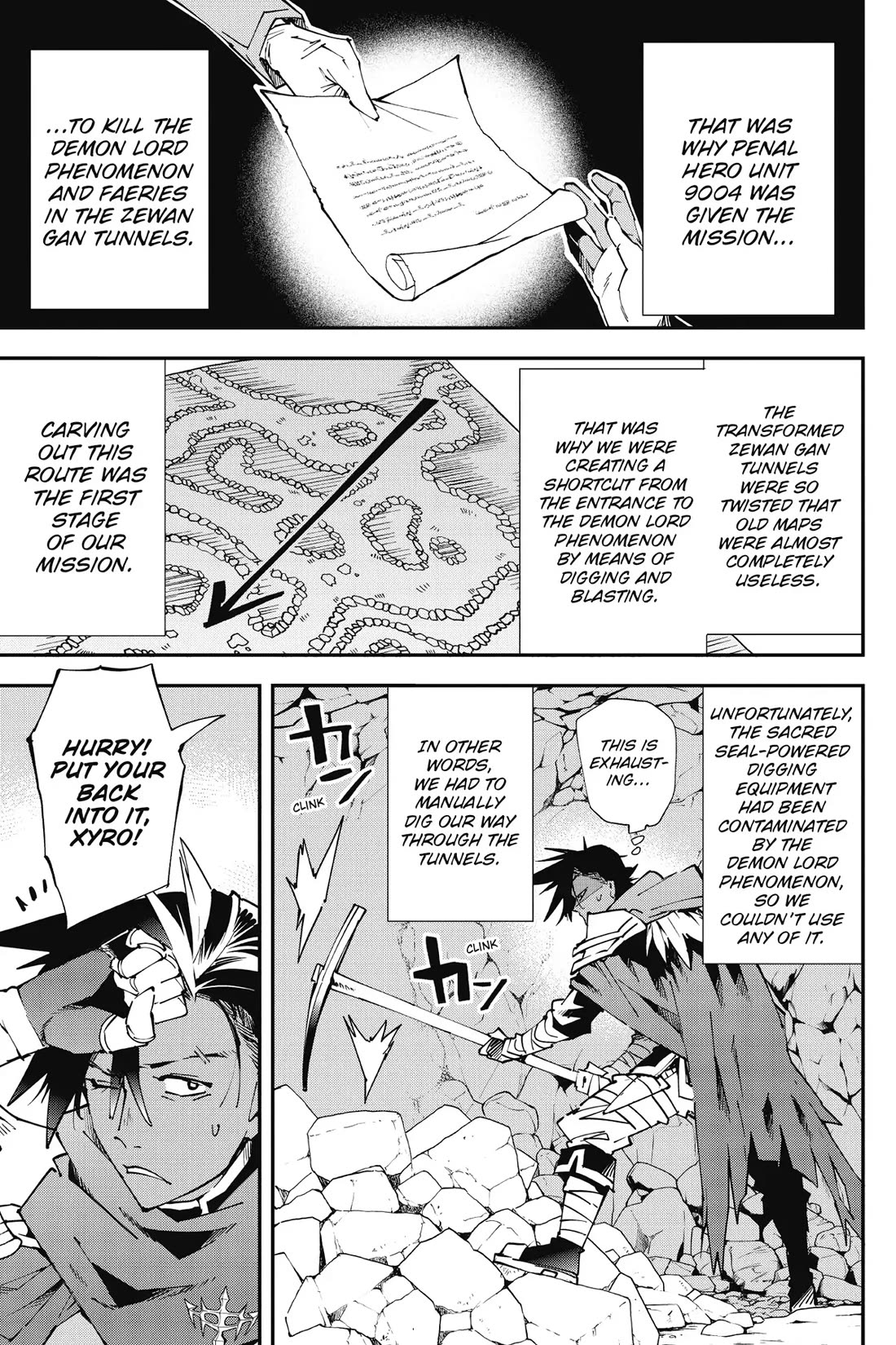 Punishment for Brave Hero-9004 Corps Prison Record Chapter 7 page 5 - Chapter 7
