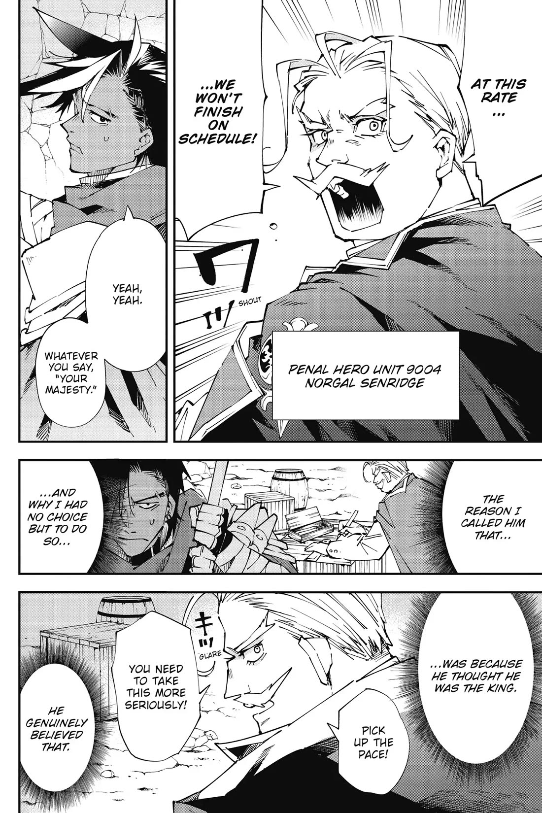 Punishment for Brave Hero-9004 Corps Prison Record Chapter 7 page 6 - Chapter 7