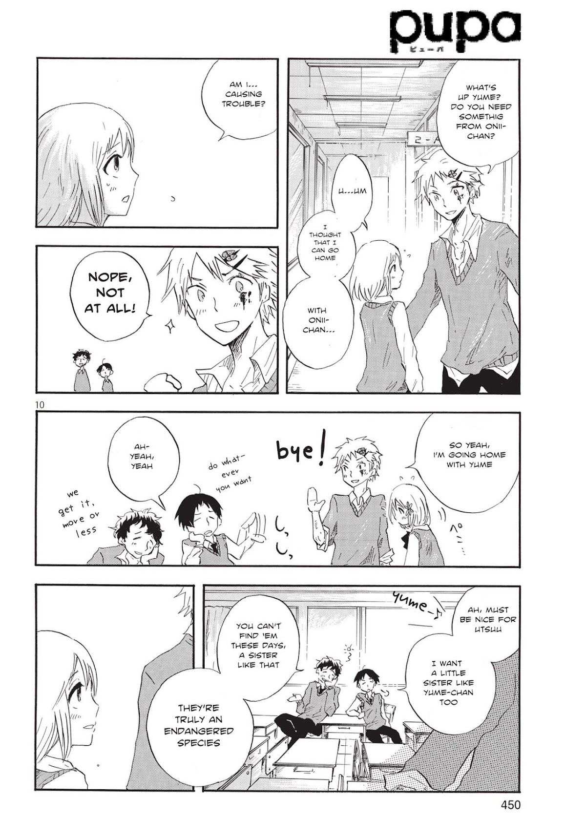 Pupa Chapter 1 page 10 - Chapter 1: A wonderful awakening