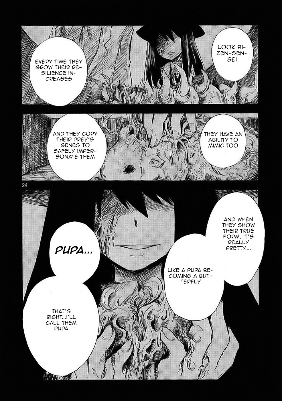Pupa Chapter 15 page 23 - Chapter 15: The Beginning