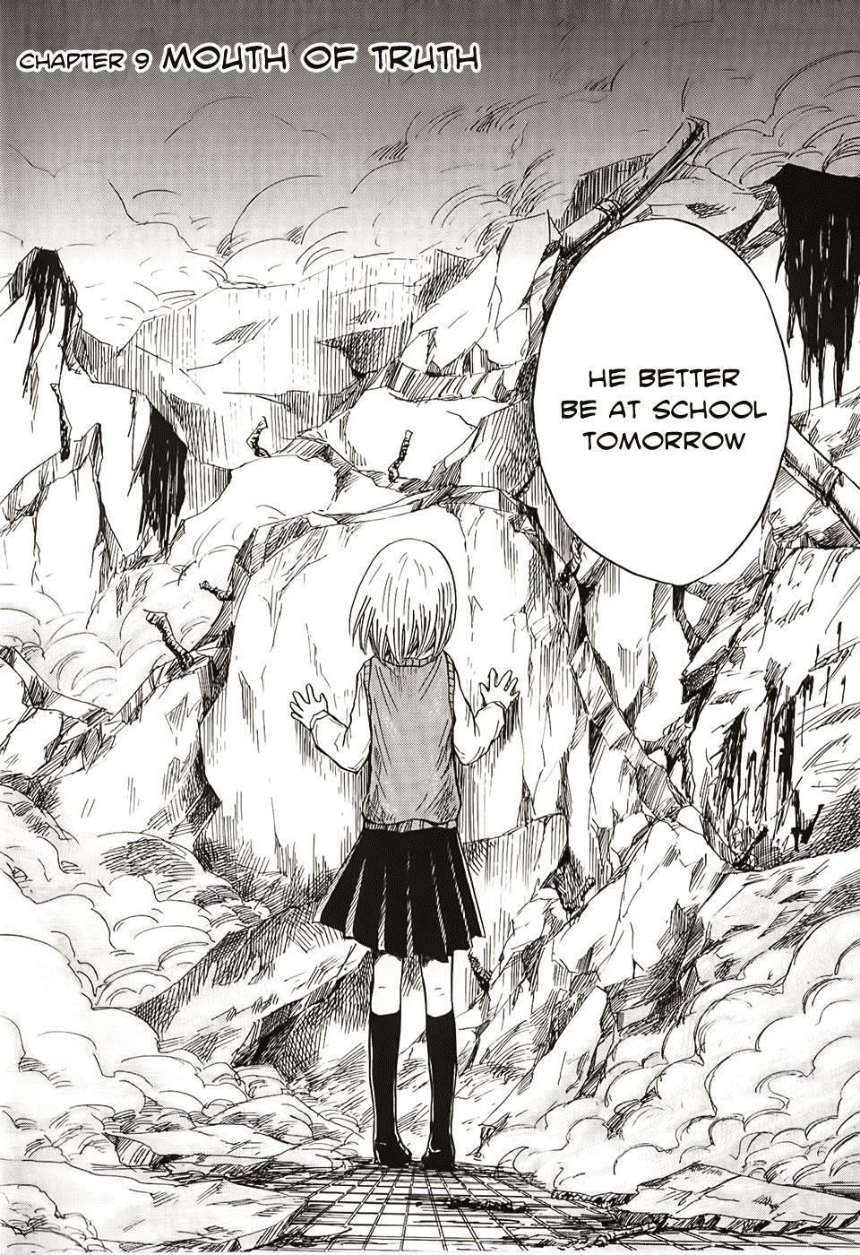 Pupa Chapter 9 page 3 - Chapter 9: Mouth of truth