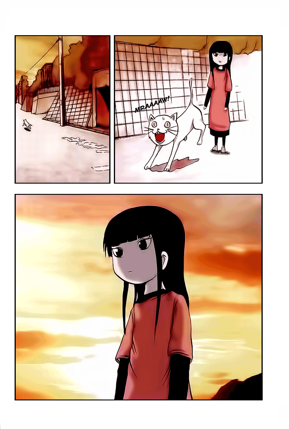 Pupipo! Chapter 1.2 page 10 - Chapter 1 v2 : Wakaba, The Sunset, and A Mysterious Creature