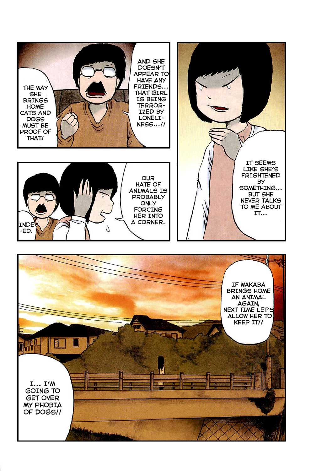 Pupipo! Chapter 1.2 page 14 - Chapter 1 v2 : Wakaba, The Sunset, and A Mysterious Creature