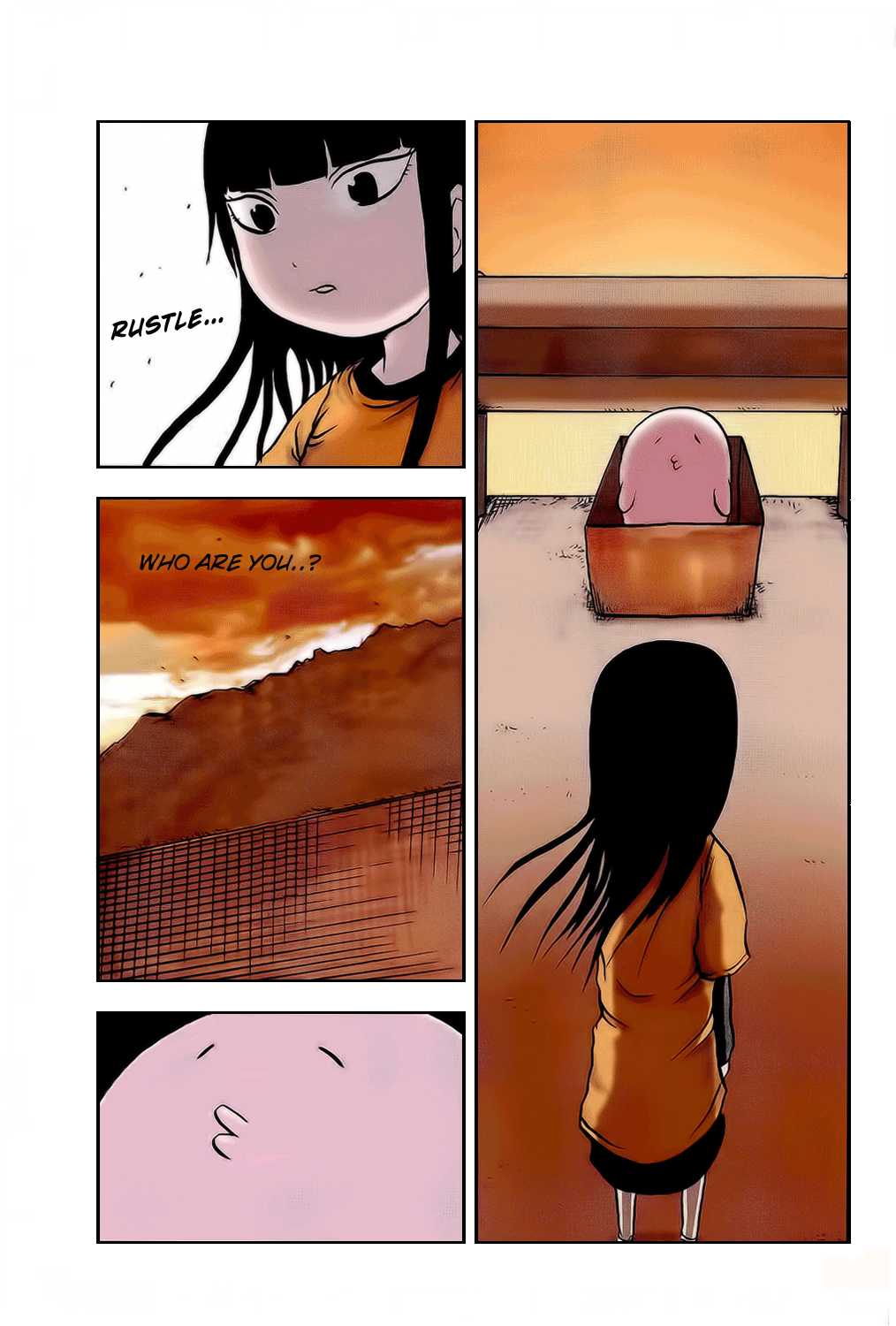 Pupipo! Chapter 1.2 page 17 - Chapter 1 v2 : Wakaba, The Sunset, and A Mysterious Creature
