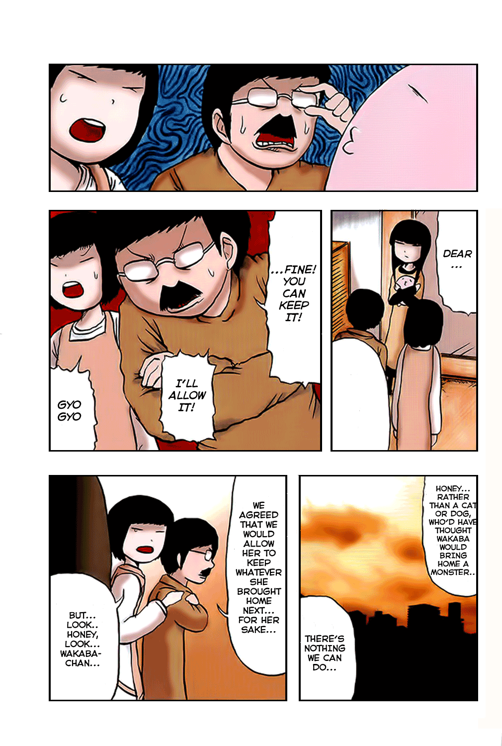 Pupipo! Chapter 1.2 page 19 - Chapter 1 v2 : Wakaba, The Sunset, and A Mysterious Creature