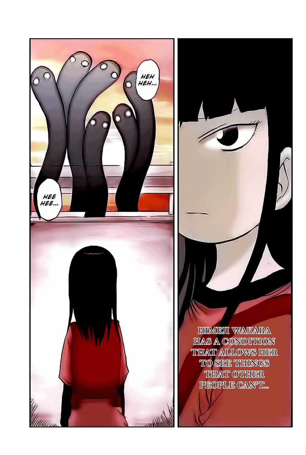 Pupipo! Chapter 1.2 page 5 - Chapter 1 v2 : Wakaba, The Sunset, and A Mysterious Creature
