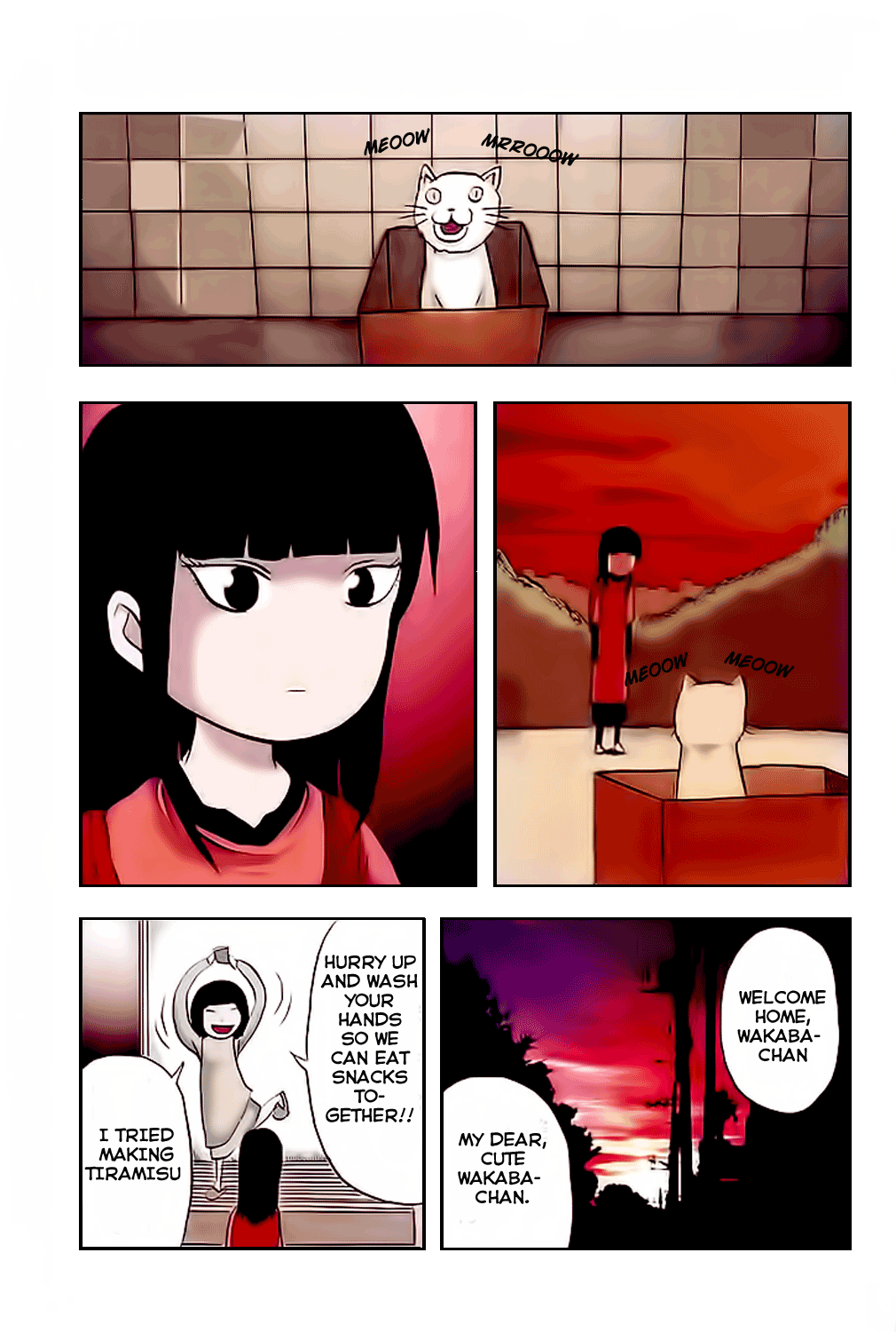 Pupipo! Chapter 1.2 page 7 - Chapter 1 v2 : Wakaba, The Sunset, and A Mysterious Creature