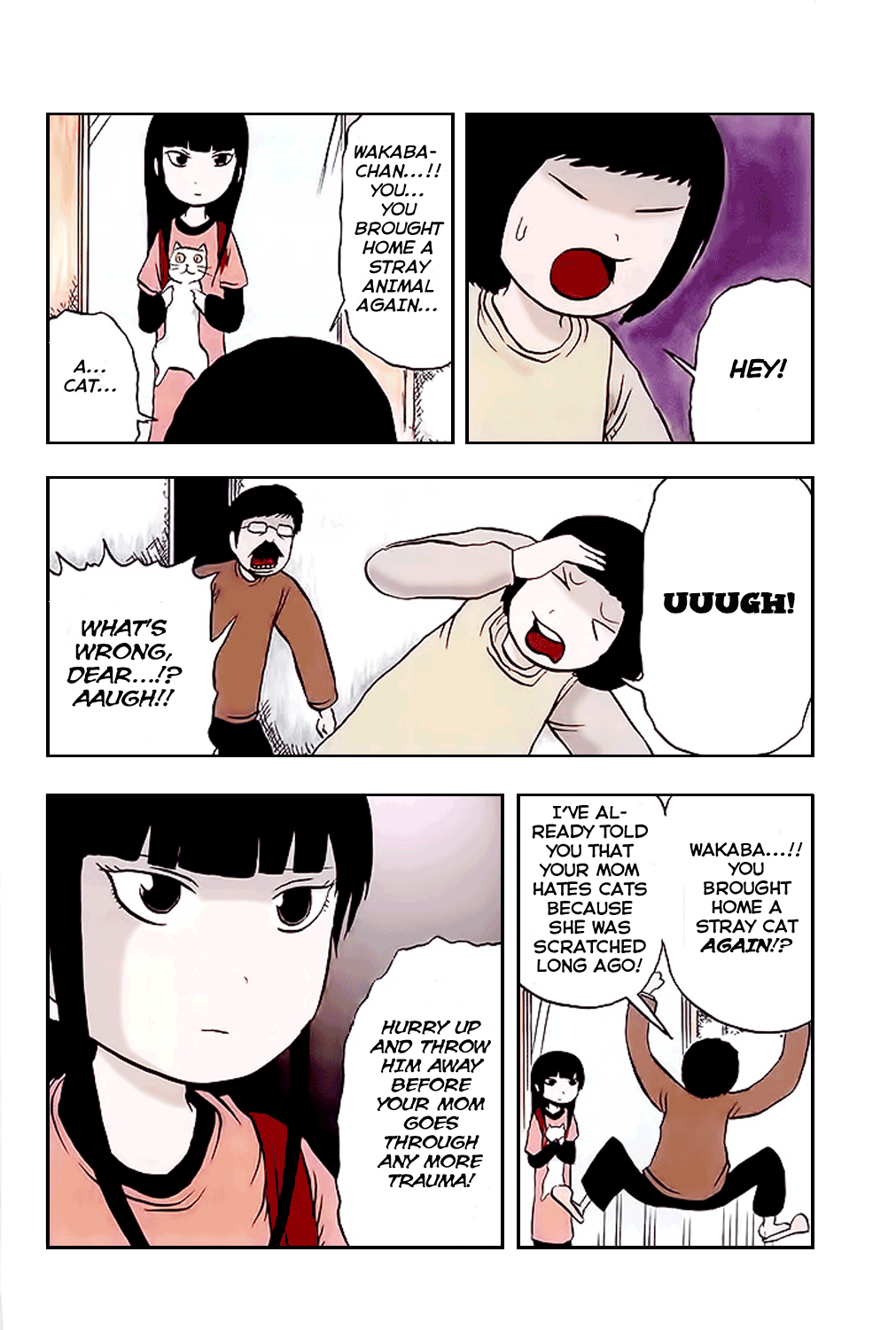 Pupipo! Chapter 1.2 page 8 - Chapter 1 v2 : Wakaba, The Sunset, and A Mysterious Creature