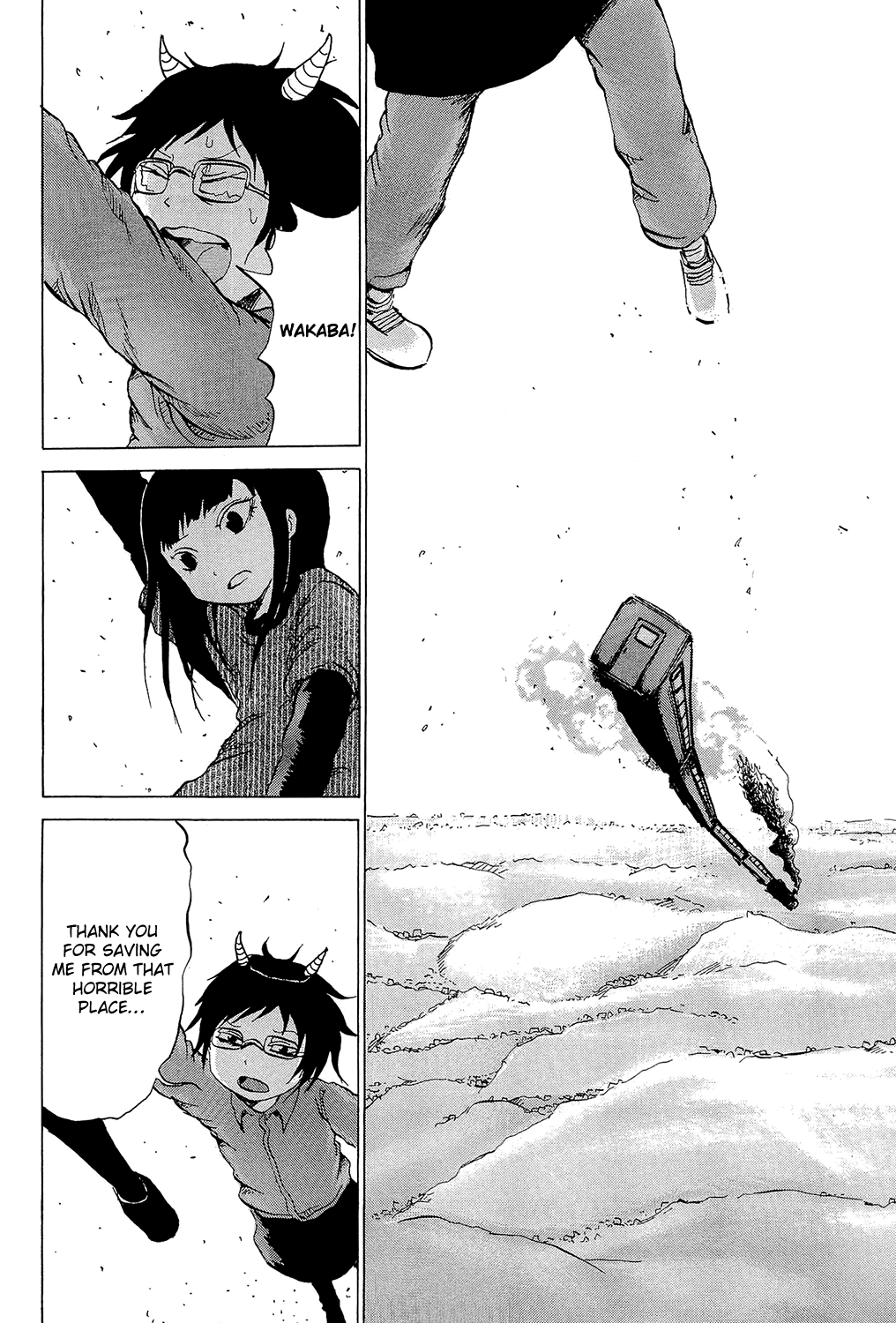 Pupipo! Chapter 10.2 page 13 - Chapter 10 v2 : Po-chan's Resurrection by Jumping