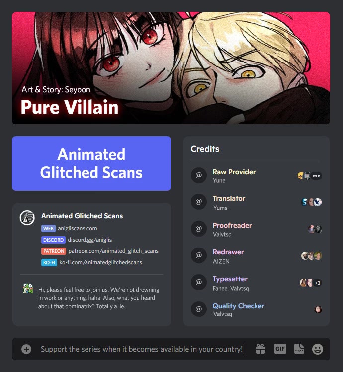 Pure Villain Chapter 21 page 1 - Chapter 21