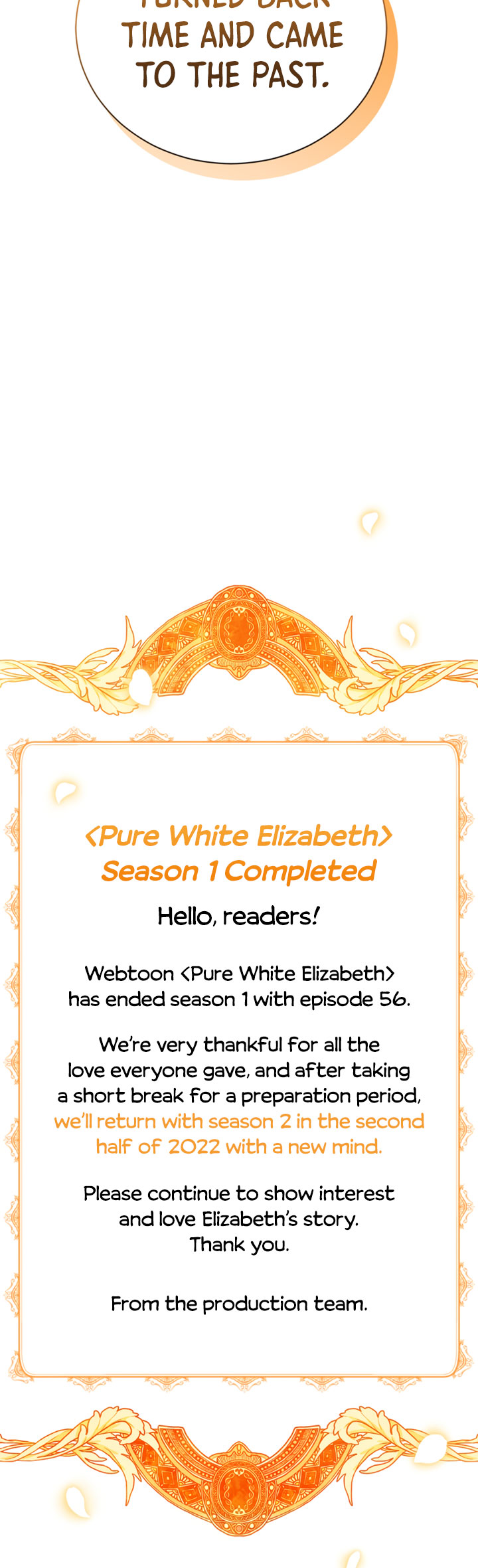 Pure White Elizabeth Chapter 56 page 41 - Chapter 56: End of Season 1