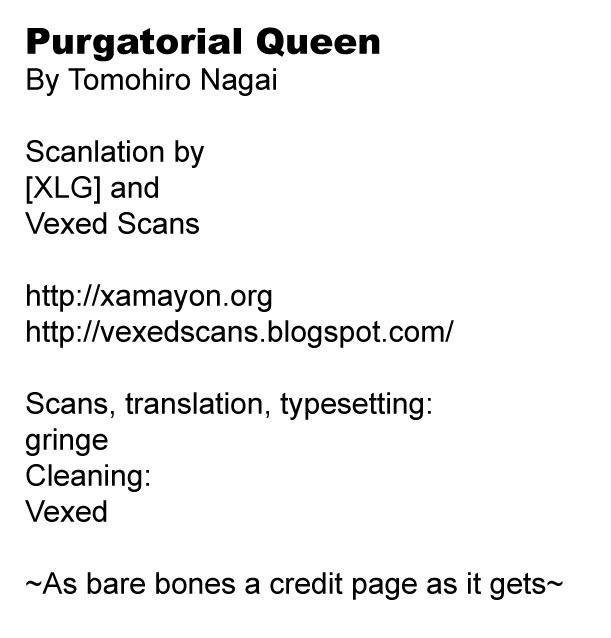 Purgatorial Queen Chapter 0 page 1 - Chapter 0: Oneshot
