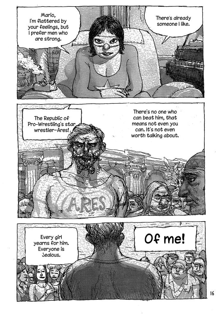 Puroresu Kyousoukyoku Chapter 1 page 17 - Chapter 1