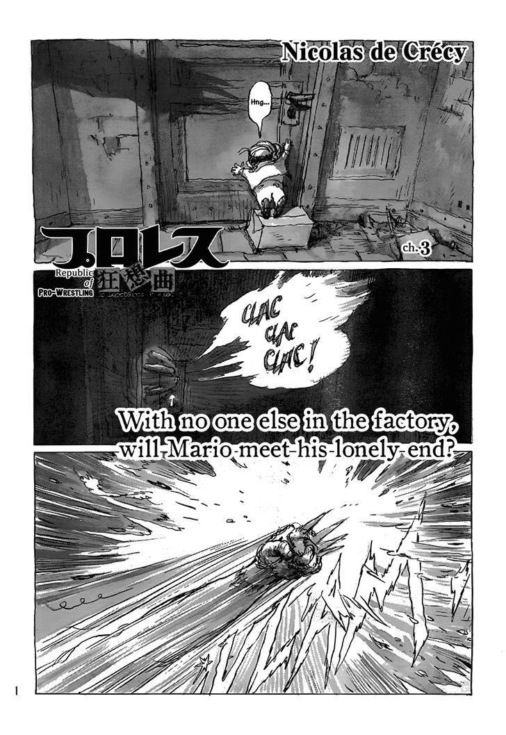 Puroresu Kyousoukyoku Chapter 3 page 2 - Chapter 3