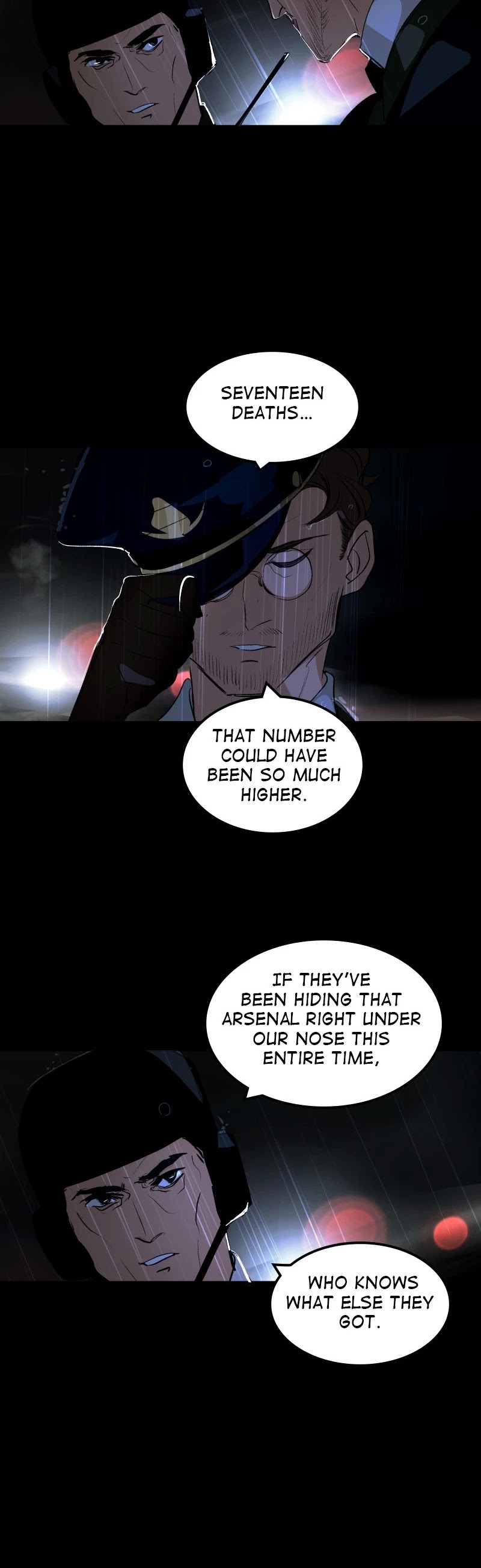 Purple Hyacinth Chapter 110 page 20 - Chapter 110: (S3) Ep. 106 - Critical Casualties (Season 3 Premiere)