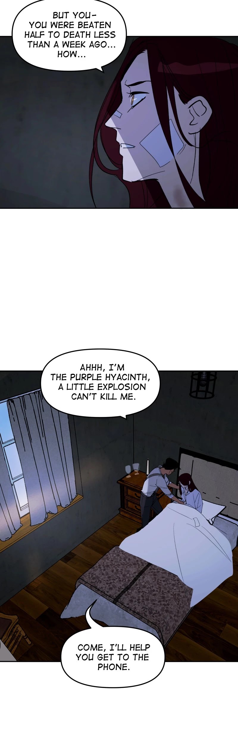 Purple Hyacinth Chapter 113 page 44 - Chapter 113: (S3) Ep. 109 - Canny Cover